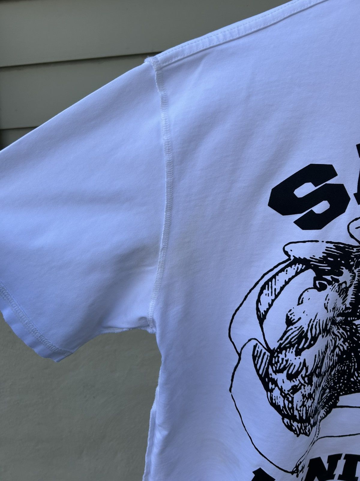 Saint Vanity Saint Vanity white griffin tee Size US L / EU 52-54 / 3 - 4 Thumbnail