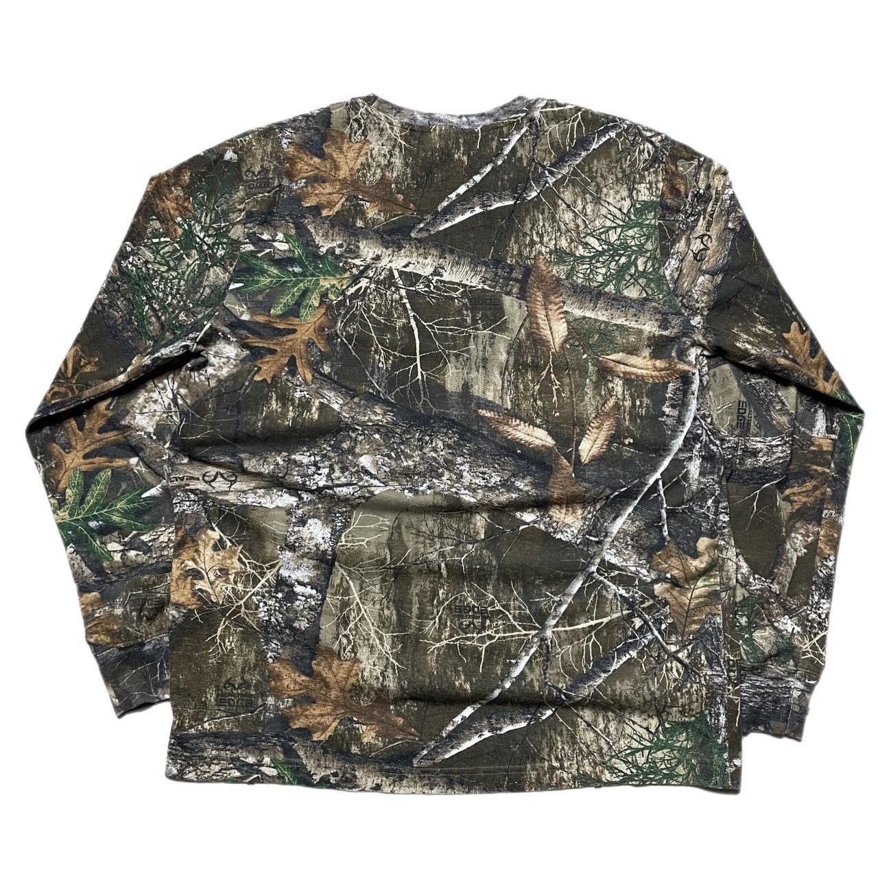 Realtree × Vintage Vintage Y2K 2000s Real Tree Longsleeve Camo Tshirt Size US L / EU 52-54 / 3 - 3 Thumbnail