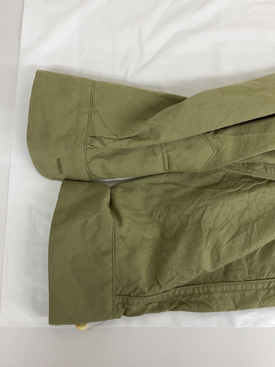 Visvim Green Linen Boomer Shirt Size US L / EU 52-54 / 3 - 7 Thumbnail