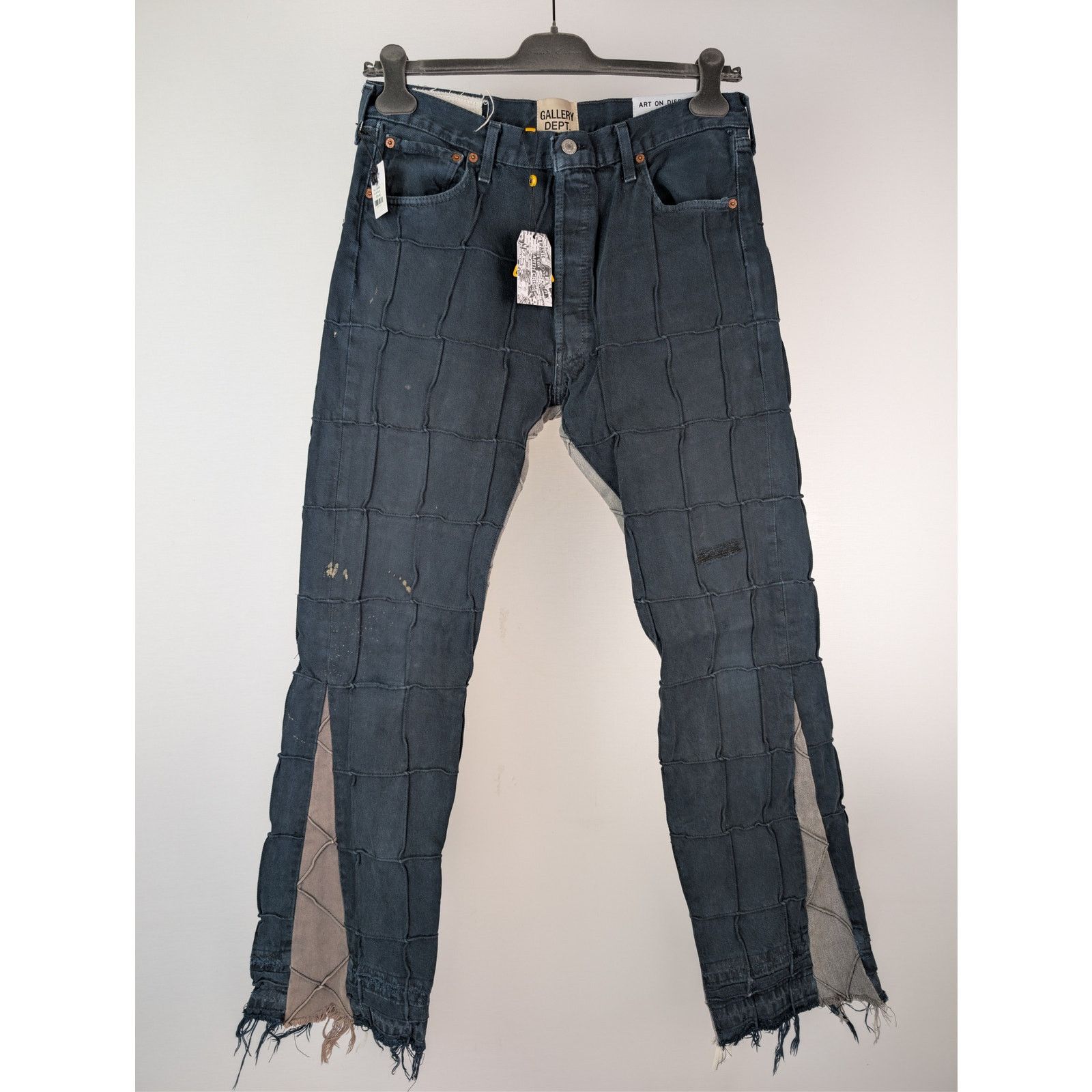 Gallery Dept. o1rshd1 Lenny Flare Denim Jeans in Black Size US 32 / EU 48 - 2 Thumbnail