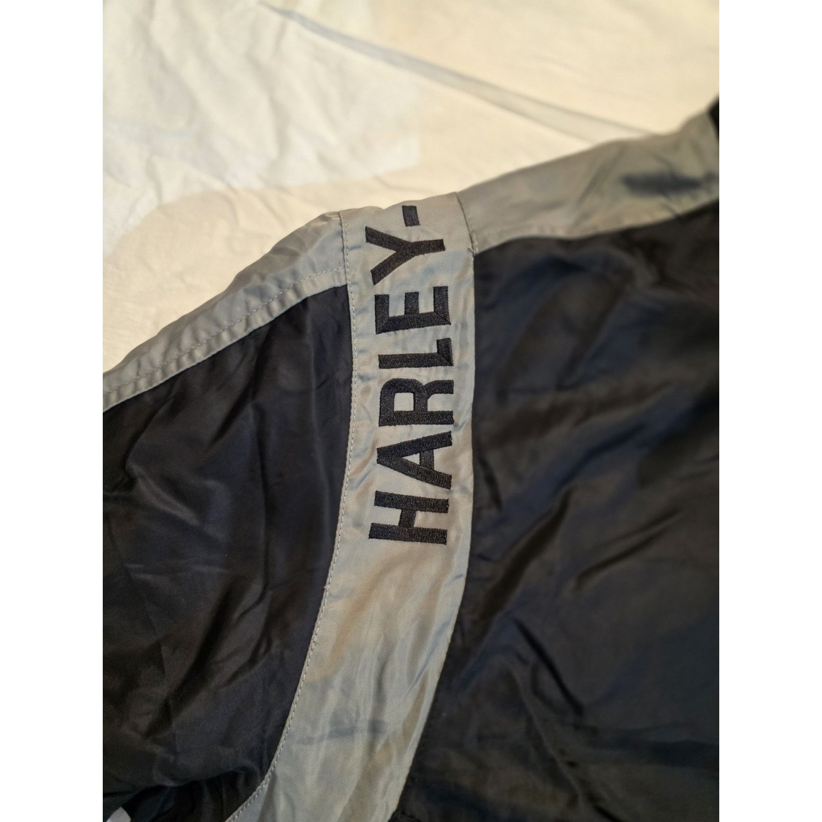Harley Davidson Harley-Davidson Motorcycle Jacket Men's Black & Gray Size US L / EU 52-54 / 3 - 5 Thumbnail
