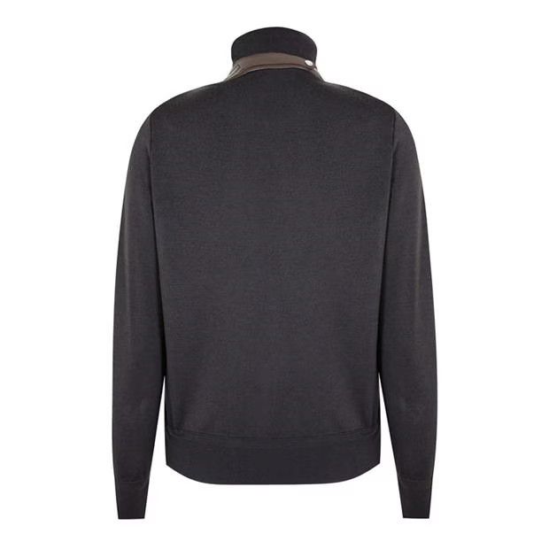 Tom Ford o1g2r1mq0724 Down Front Zip Up Jackets in Chocolate Brown Size US M / EU 48-50 / 2 - 2 Thumbnail