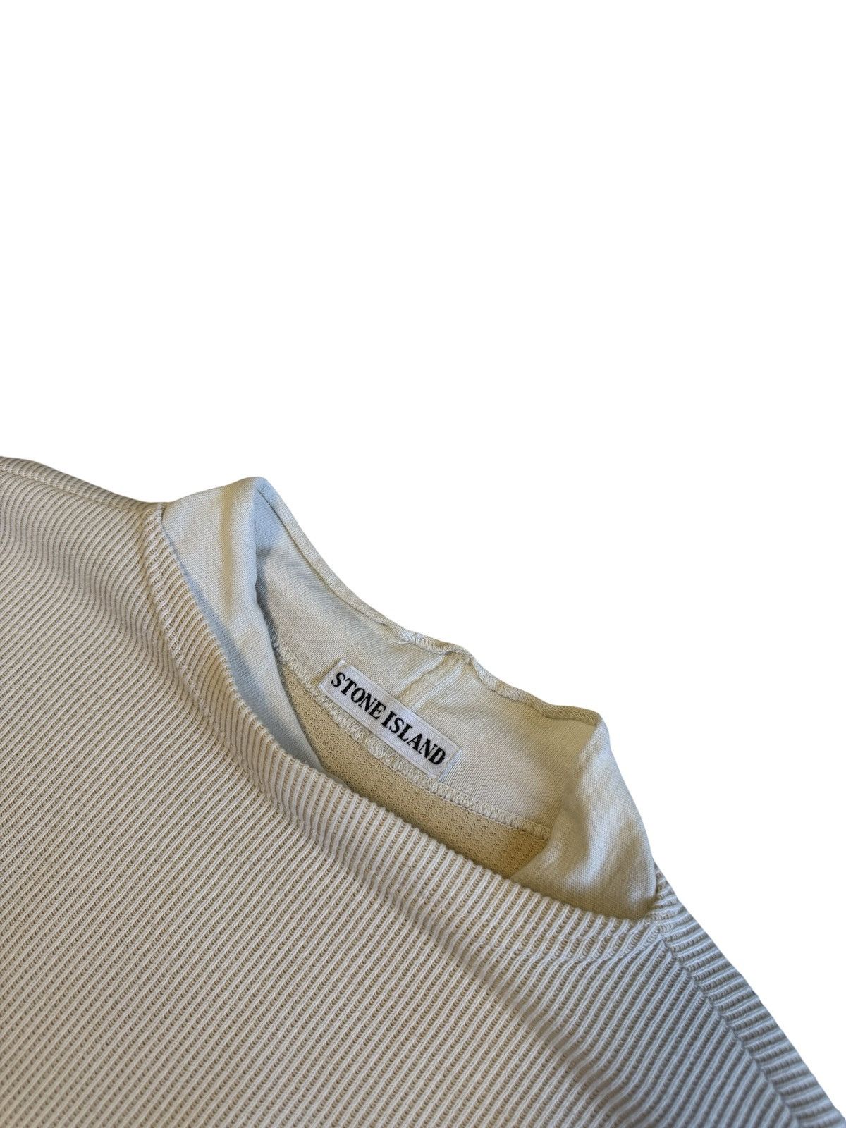 Stone Island Rare Stone Island Ribbed Pattern Green Patch Cotton Blend XL Size US XL / EU 56 / 4 - 6 Thumbnail
