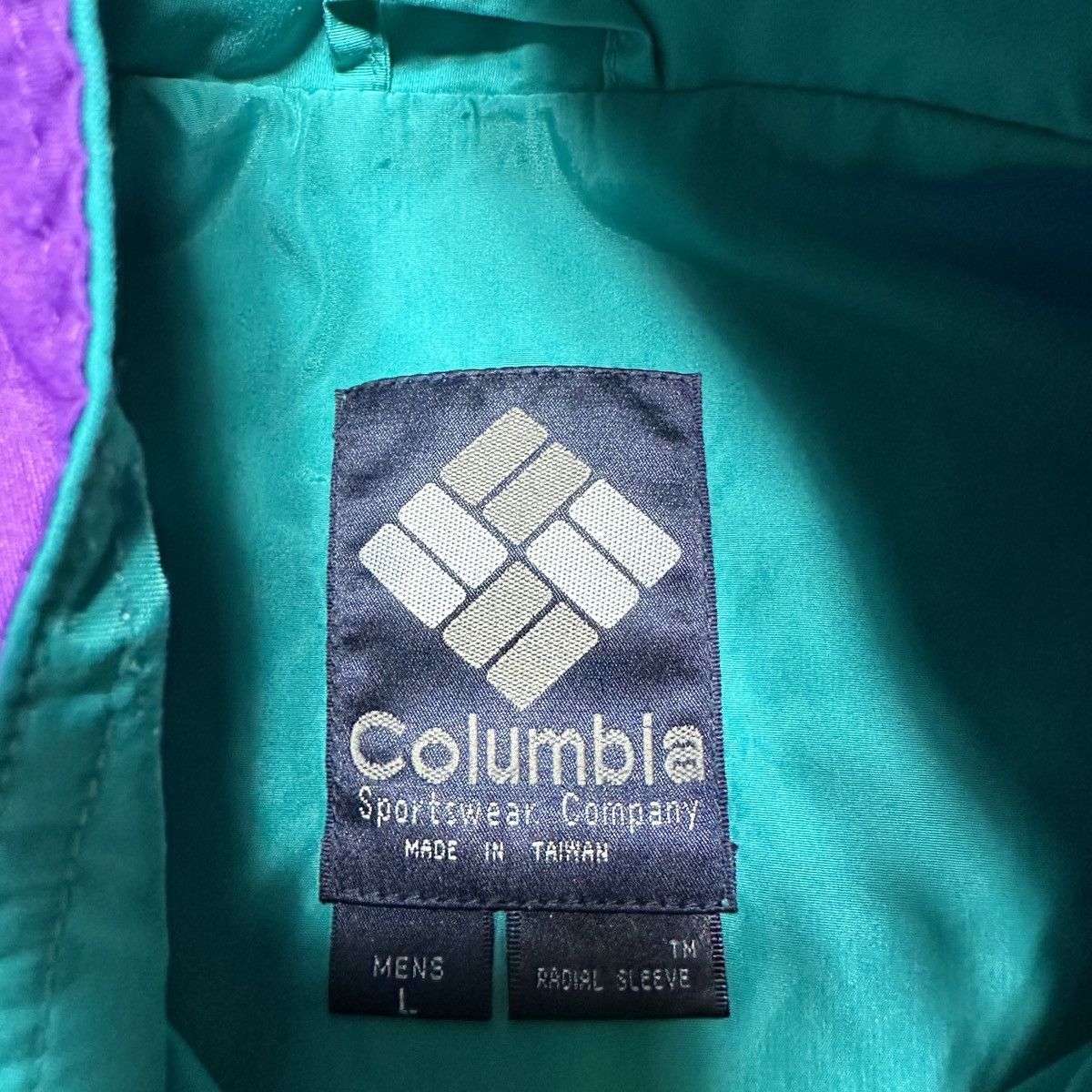 Columbia Vintage Columbia Radial Sleeve windbreaker Size US L / EU 52-54 / 3 - 4 Thumbnail