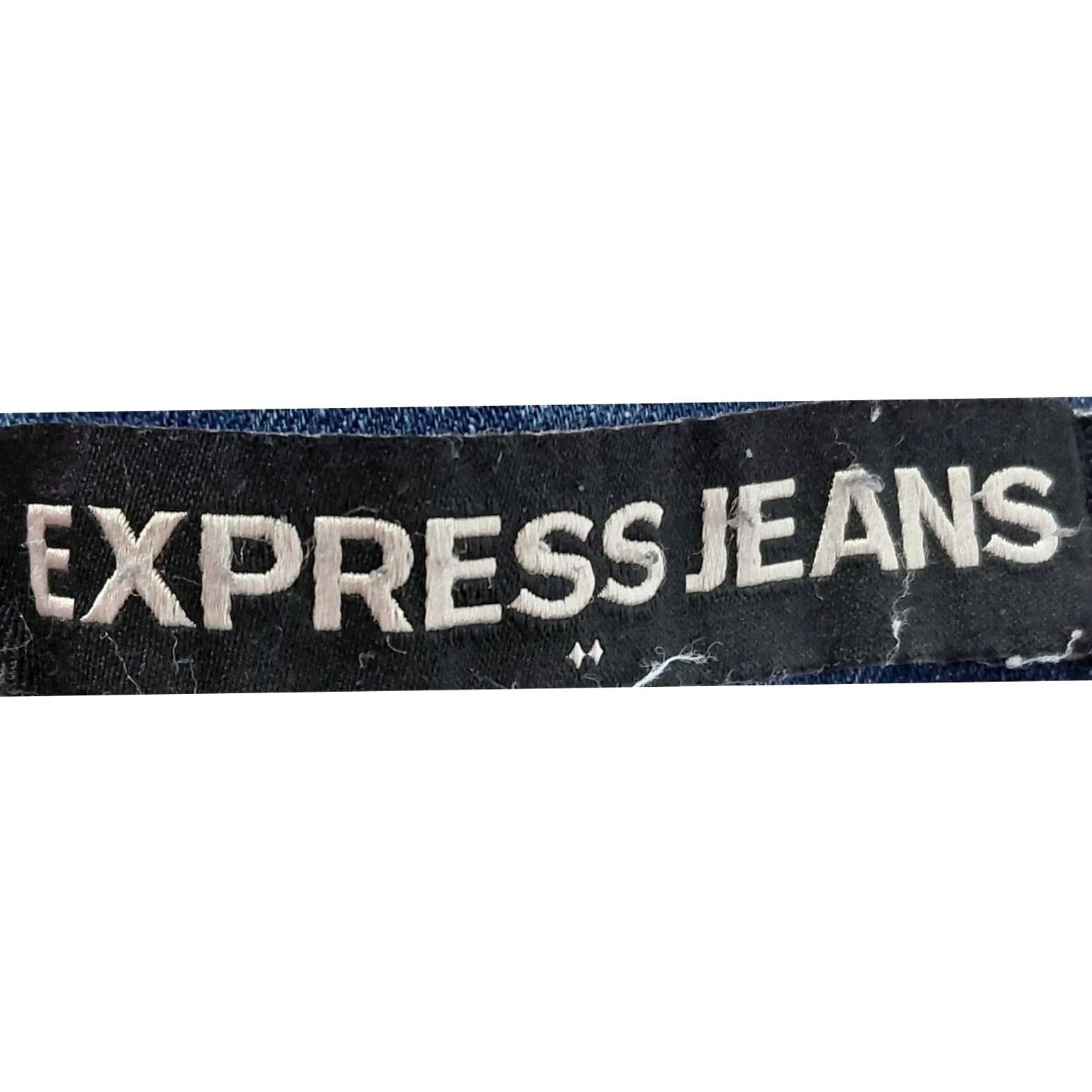 Express EXPRESS Jeans Mid Rise Legging Blue Solid Denim Slim Women Size 8S Size 30" / US 8 / IT 44 - 4 Thumbnail