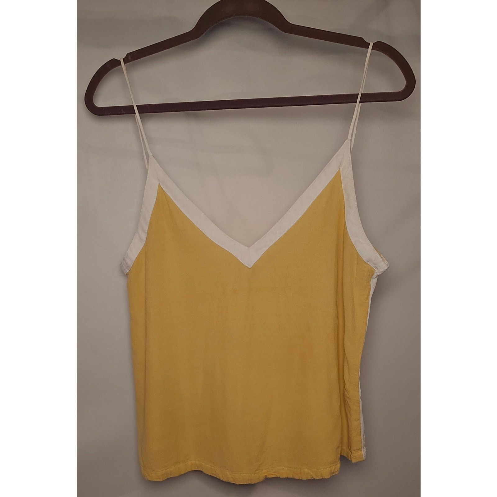 Free People Free People Yellow Sheer Tank Size Small Size S / US 4 / IT 40 - 2 Thumbnail