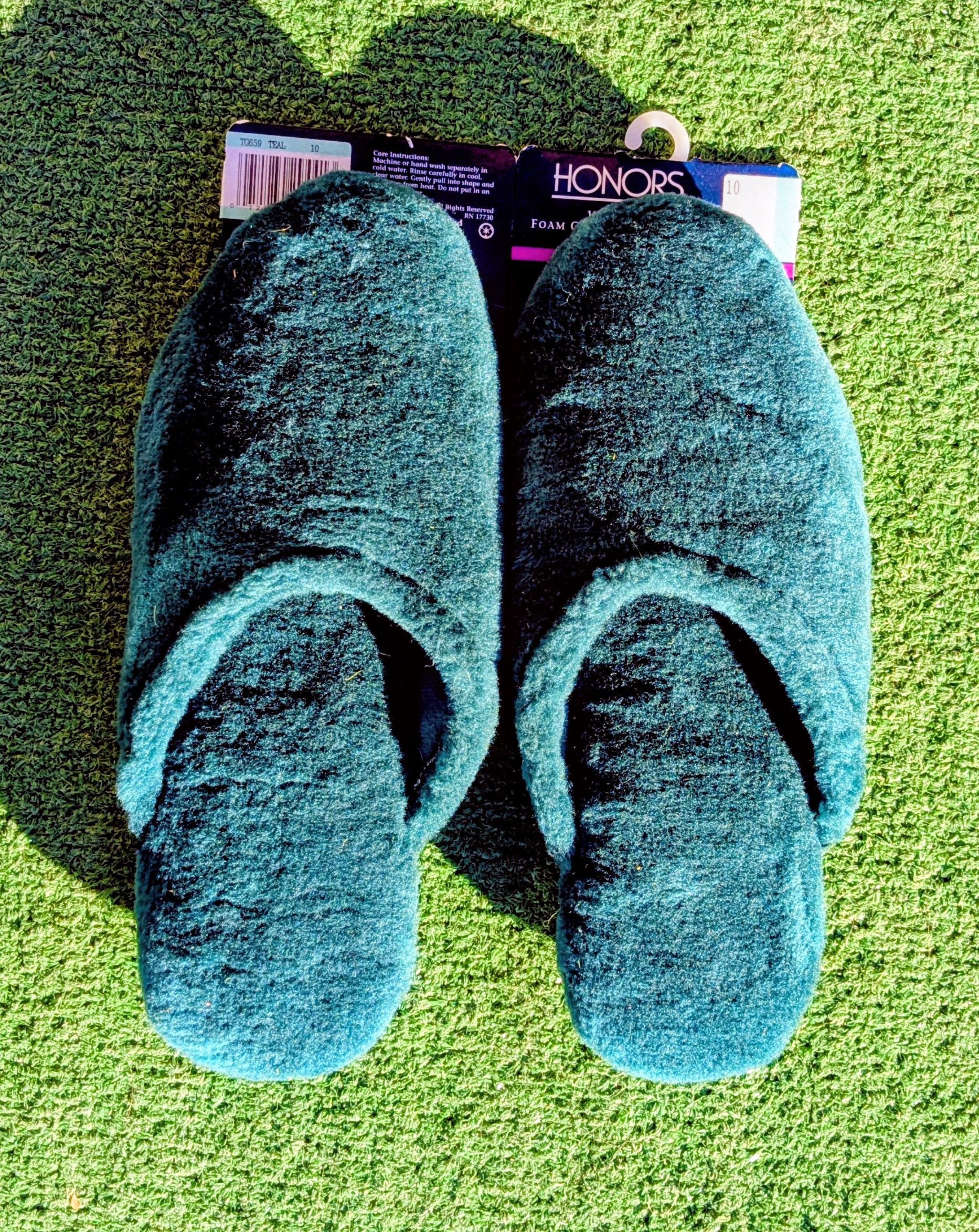 Other Honors Women's XL Evergreen Foam Cushion In/Outdoor Slipper Size US 10 / IT 40 - 1 Thumbnail