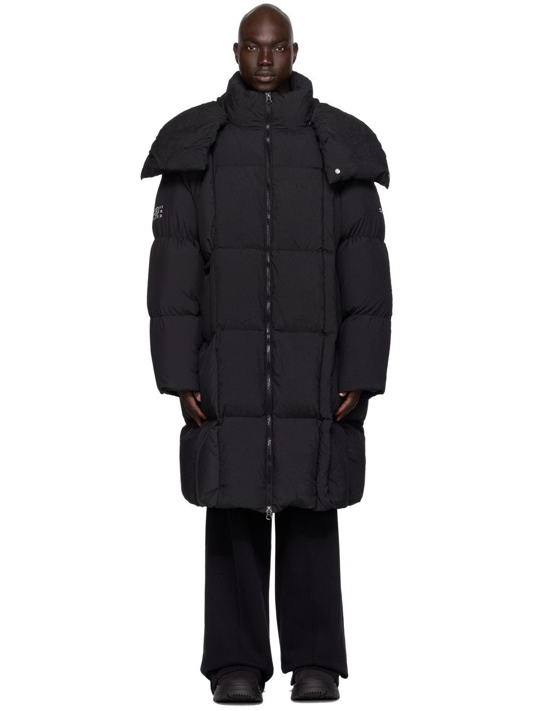 Maison Margiela !DS! AW23 Maison Margiela Chenpeng Black Puffer Coat Jacket Size US M / EU 48-50 / 2 - 4 Thumbnail