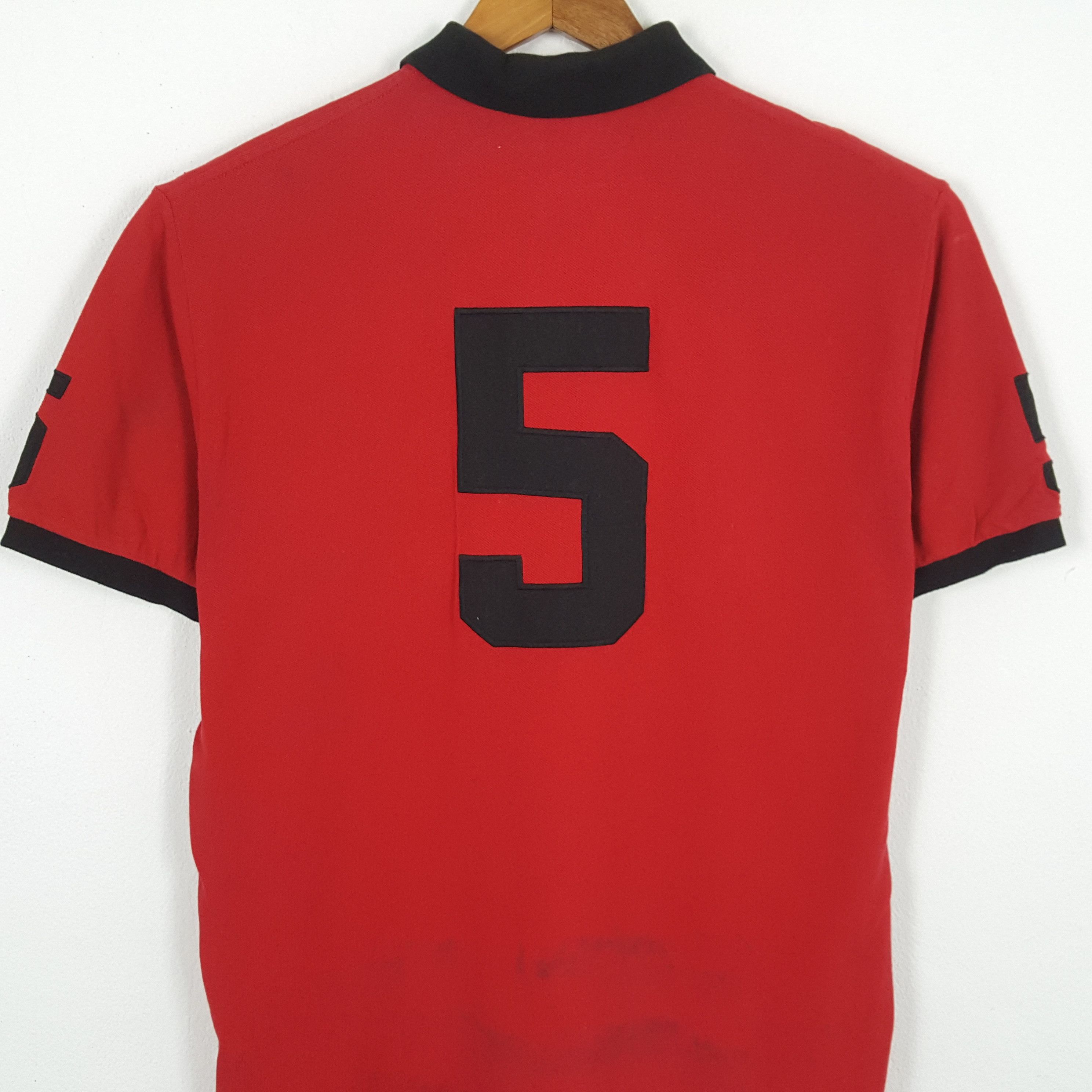 Polo Ralph Lauren × Vintage Vintage POLO by RALPH LAUREN Munich no 5 Design Polos Size US L / EU 52-54 / 3 - 4 Thumbnail