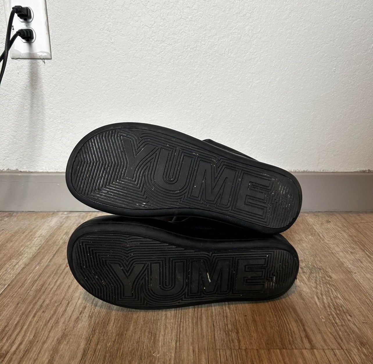 YUME YUME Black Low Leather Boots Size US 12.5 / EU 45-46 - 3 Thumbnail
