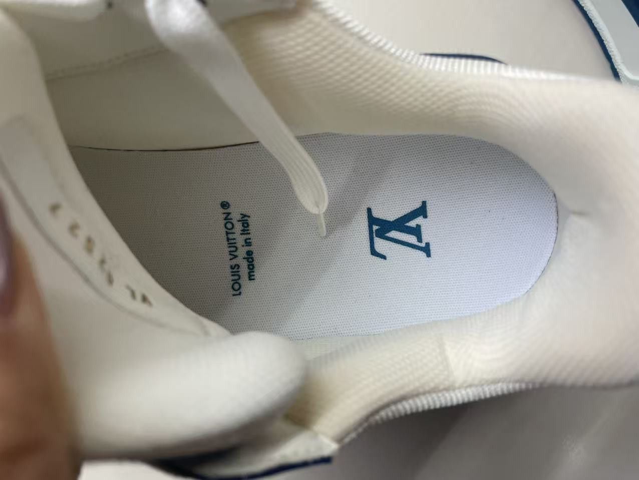 Louis Vuitton Louis Vuitton Denim Monogram Trainer Sneakers Size US 6.5 / IT 36.5 - 6 Thumbnail