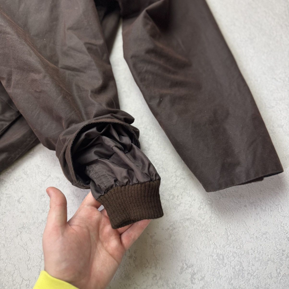 Barbour Barbour Waxed Brown Bedale Jacket Coat With Hood C44/112cm Size US L / EU 52-54 / 3 - 9 Thumbnail