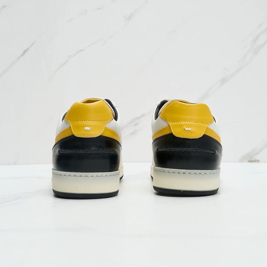 Fendi Authentic Fendi Men's Double F Lace-up Sneakers Size US 9 / EU 42 - 7 Thumbnail