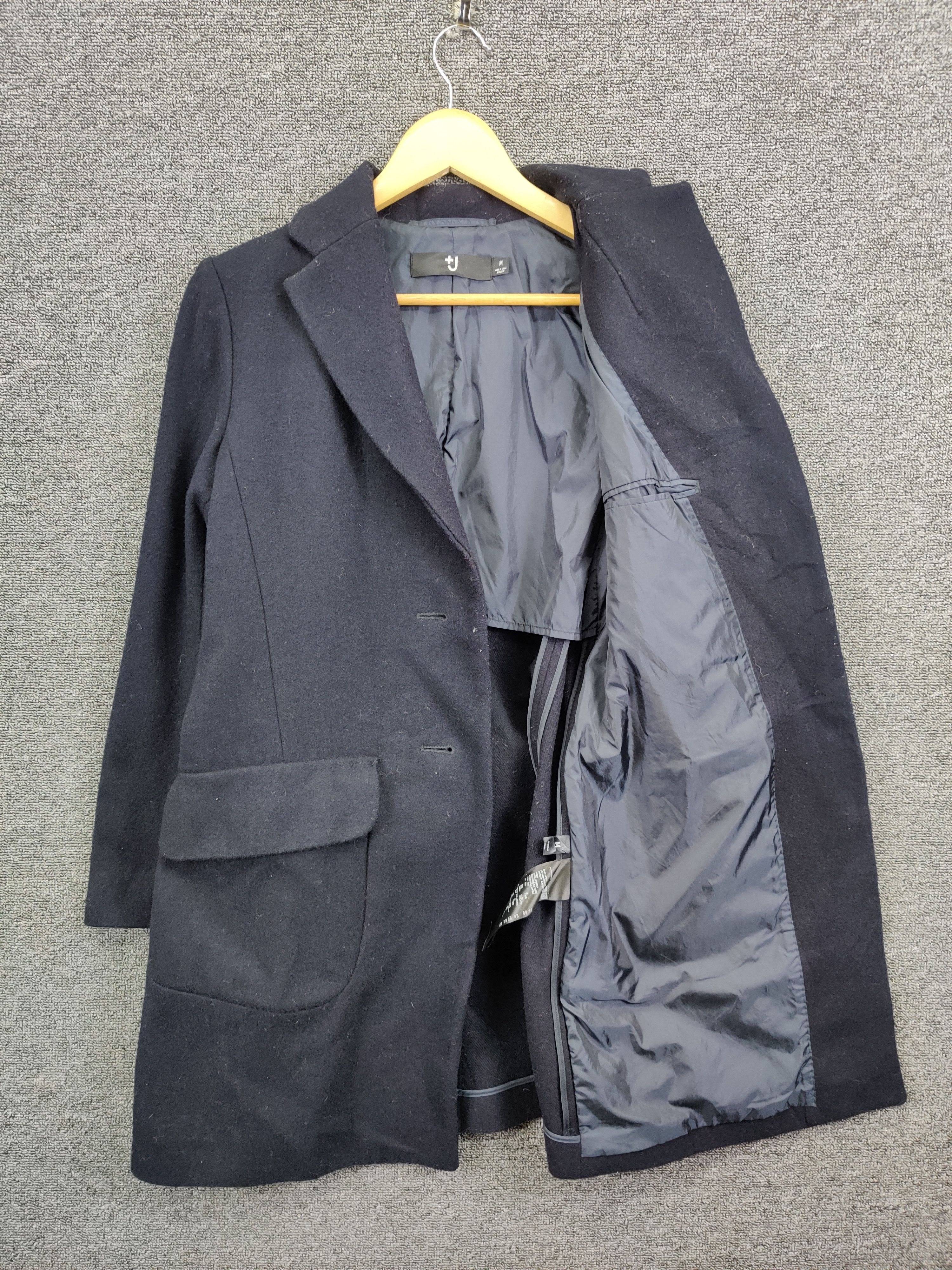 Jil Sander × Uniqlo Uniqlo x Jil Sander Wool Single Breasted Coat Size US M / EU 48-50 / 2 - 7 Thumbnail