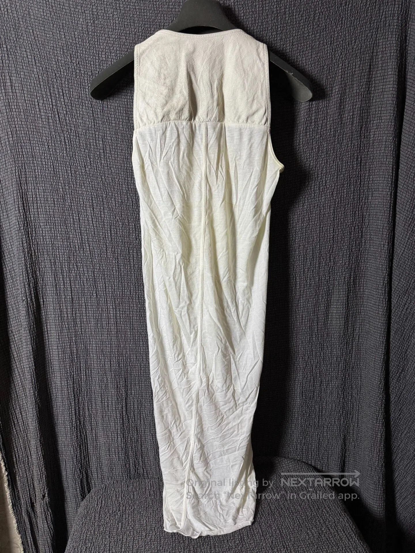 Rick Owens Lilies Rick Owens Leather Panel Evening Dress. Size M / US 6-8 / IT 42-44 - 2 Thumbnail