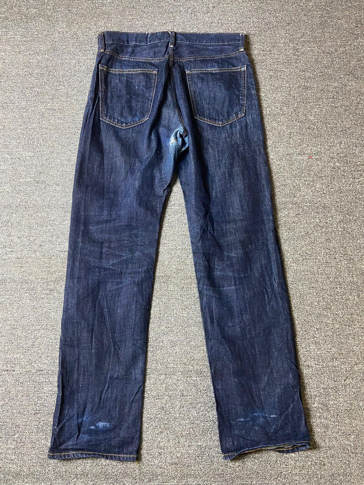 GU × Japanese Brand × Vintage GU Japanese Brand Straight Cut Denim Jeans (128) Size US 32 / EU 48 - 2 Thumbnail