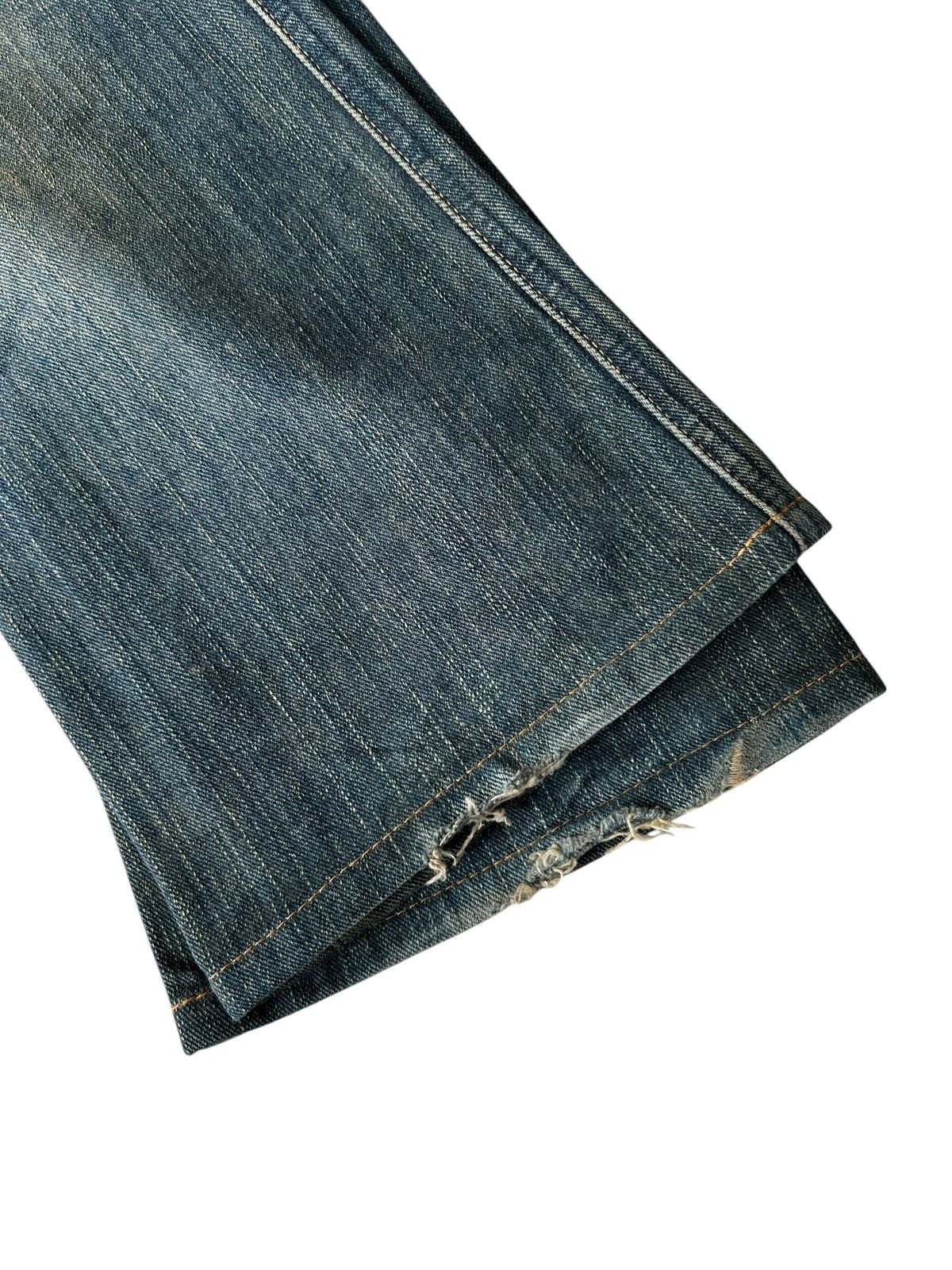 Japanese Brand × Kapital × Vintage FLARE LEE Rusty🔥 Denim jeans Size US 30 / EU 46 - 10 Thumbnail
