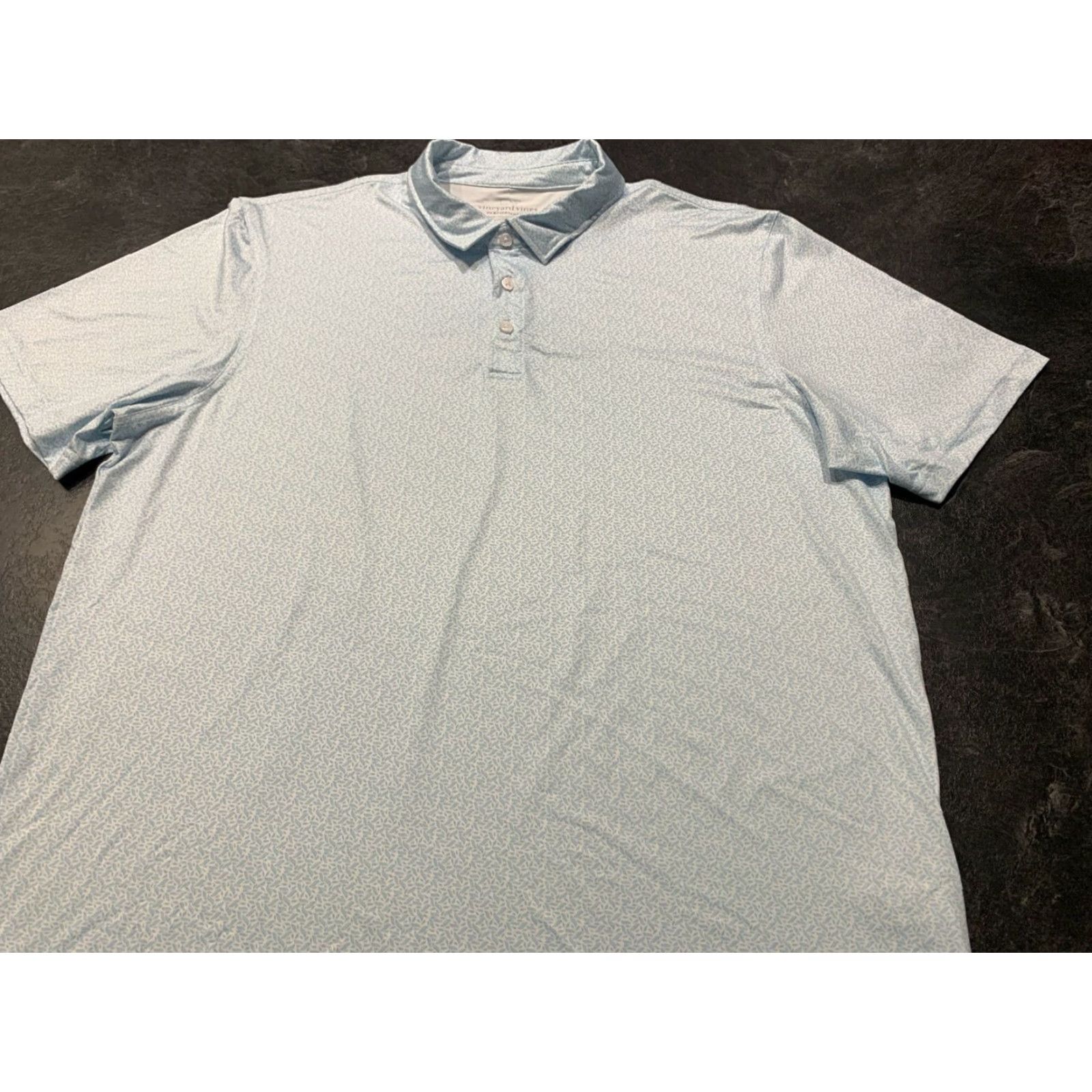 Vineyard Vines VINEYARD VINES Performance Golf Polo Shirt Men XL Multicolor Striped Classic Texas Size US XL / EU 56 / 4 - 2 Thumbnail