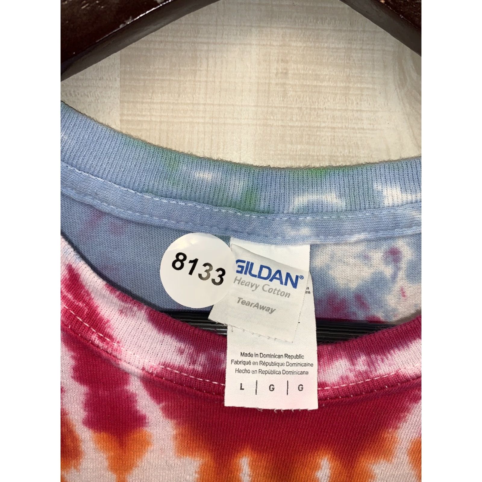 Gildan VINTAGE 90s Greatful Dead Steal Your Face-CJ Camp Mens Tie Dyed Large Shirt-8133 Size US L / EU 52-54 / 3 - 3 Thumbnail