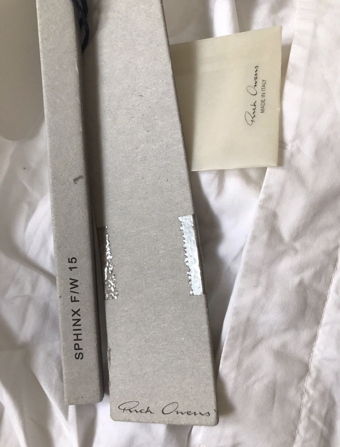 Rick Owens Rick Owens Sphinx fw15 Shirt Size US M / EU 48-50 / 2 - 8 Thumbnail