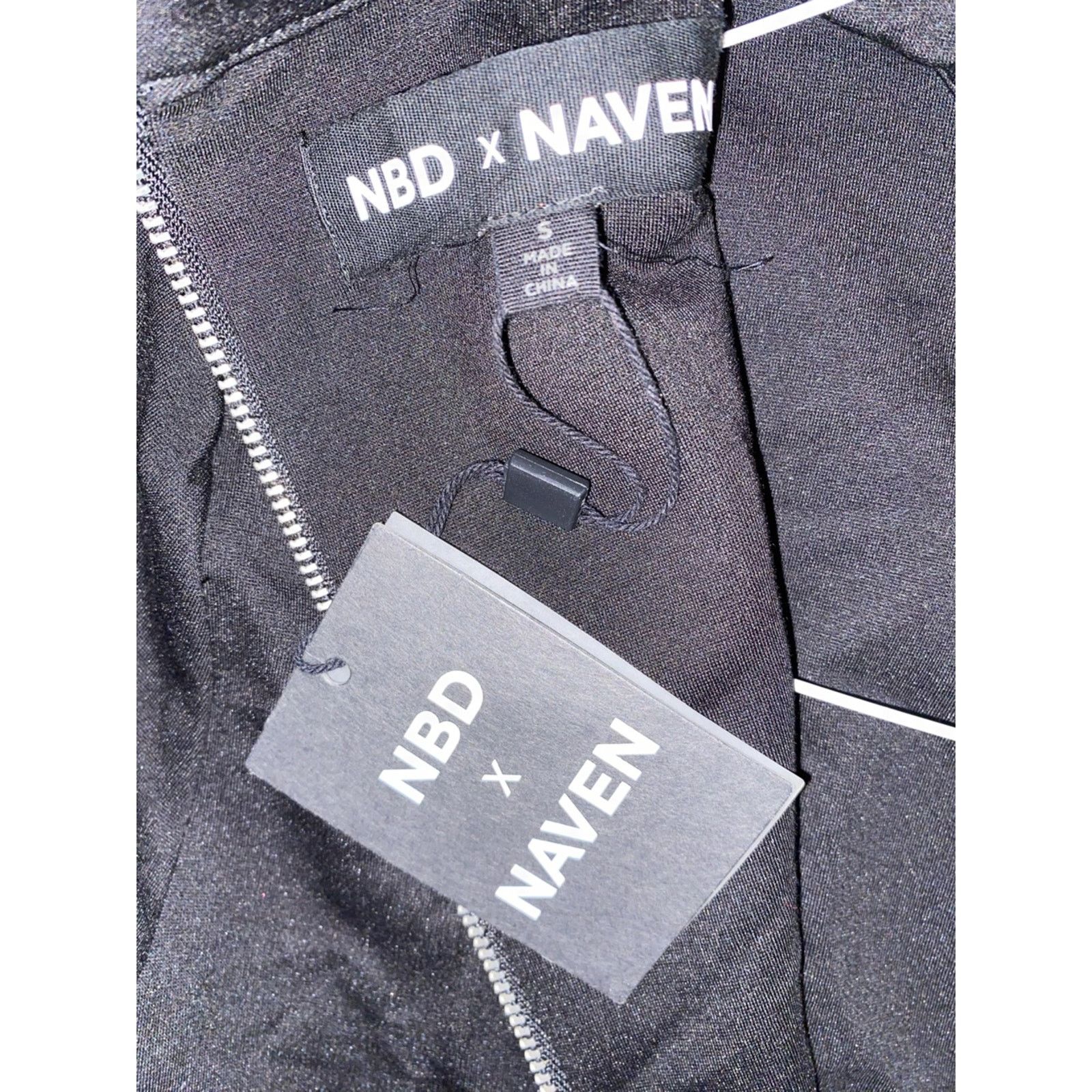 REVOLVE New! Revolve NBD x Naven $225 Black Cutout Dress Bodycon S Size S / US 4 / IT 40 - 4 Thumbnail