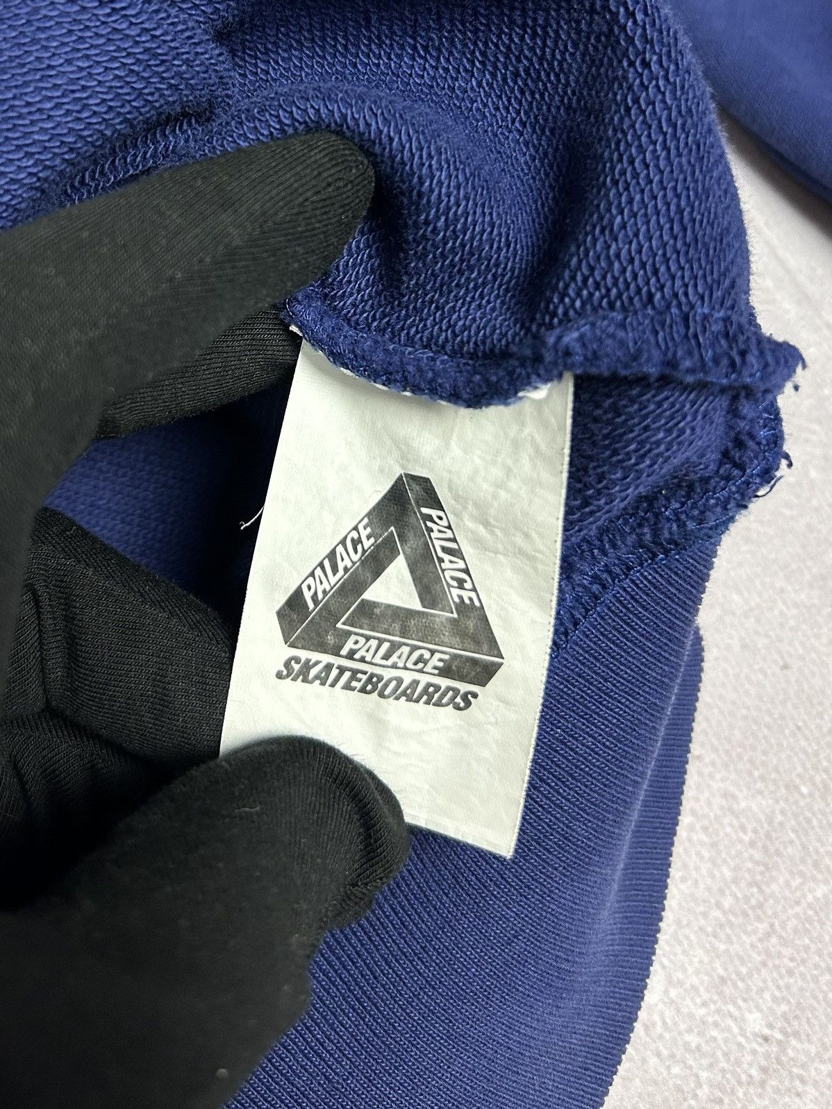 Hypebeast × Palace PALACE P-Rib Crew neck Logo Sweatshirt sz M RARE Size US M / EU 48-50 / 2 - 8 Thumbnail