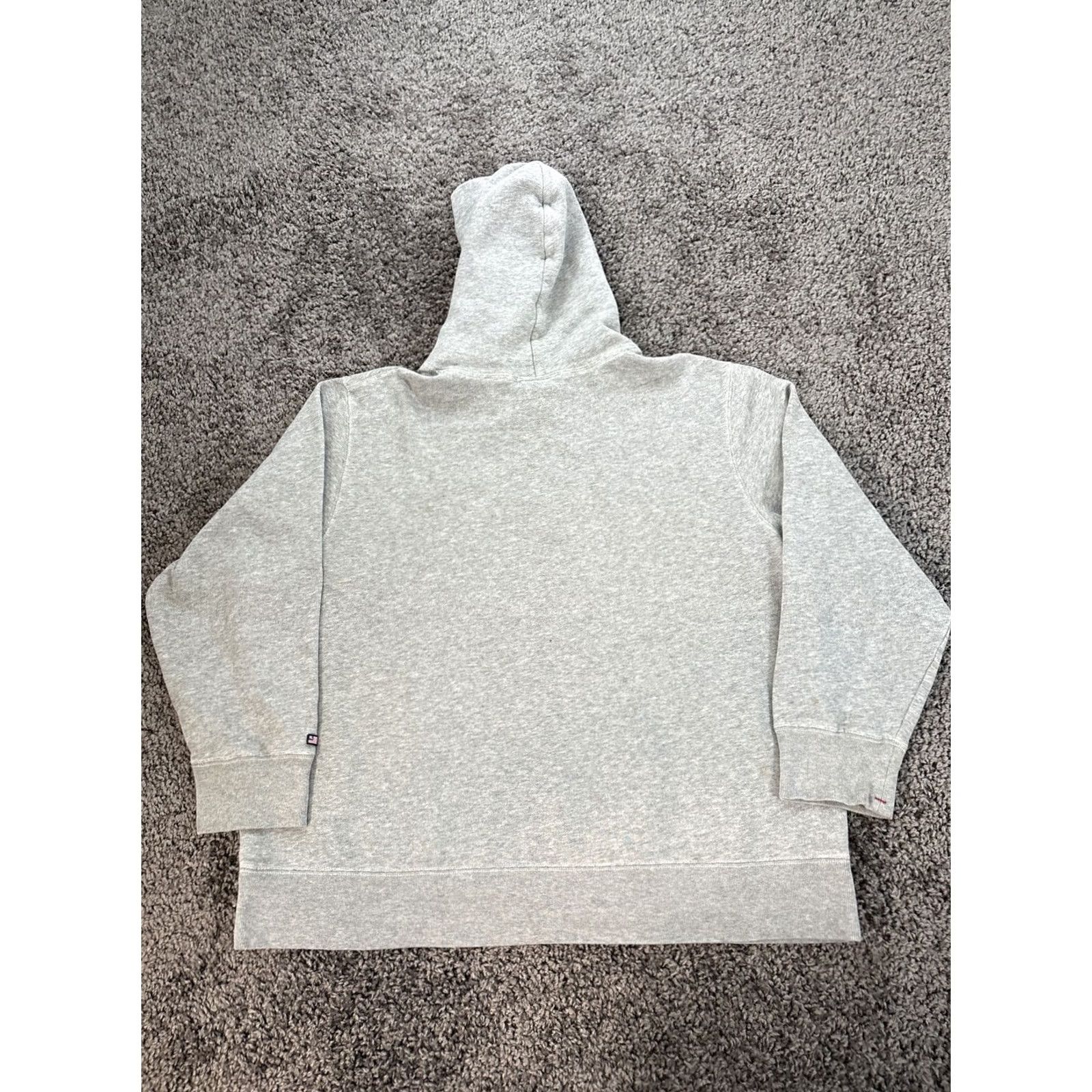 Vintage VINTAGE Polo Jeans Hoodie Mens XL Spell Out Embroidered Gray 90s Grunge Size US XL / EU 56 / 4 - 6 Thumbnail