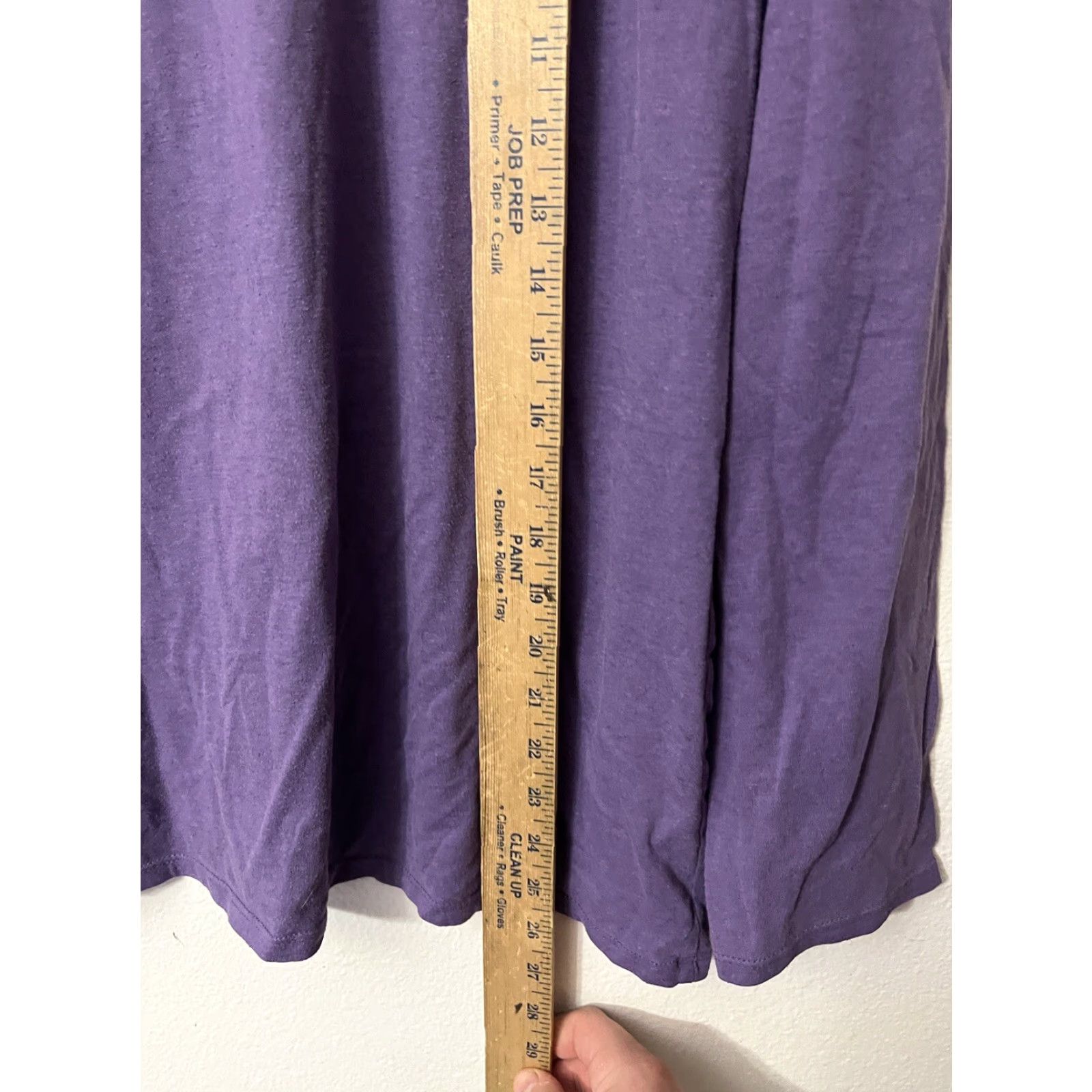 Nautica Nautica Shirt Women's XL Purple Cotton Long Sleeve Casual Crew Neck Pullover Basic Solid A Classic Everyday Top Size XL / US 12-14 / IT 48-50 - 4 Thumbnail