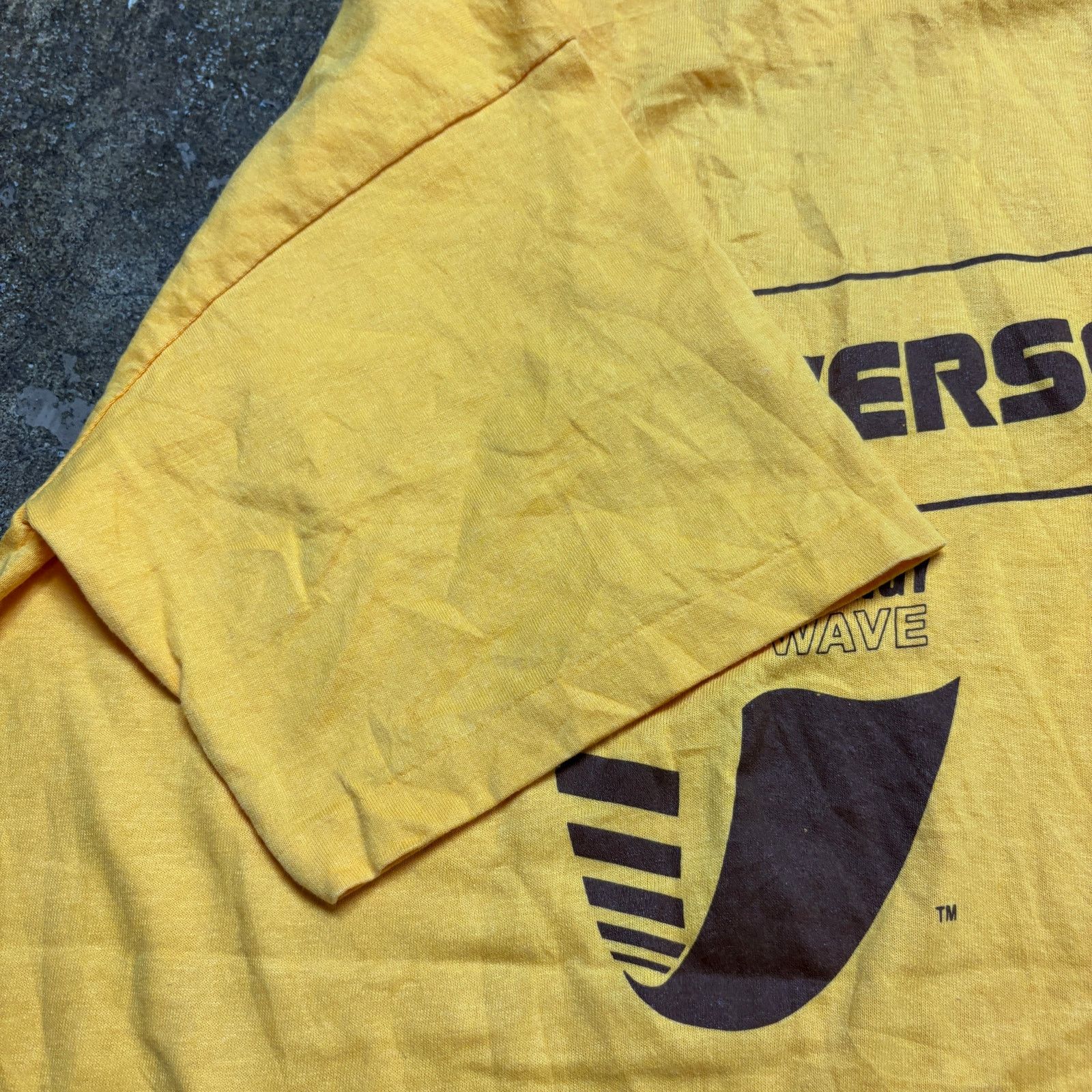 Converse × Vintage Vintage 80s Converse Energy Wave Single Stitch Shirt Mens XL Size US XL / EU 56 / 4 - 4 Thumbnail