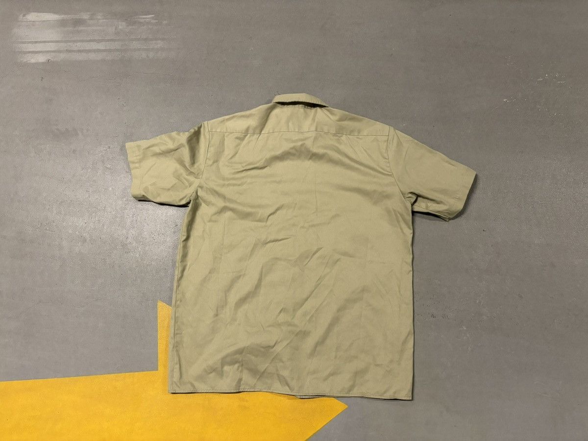 Dickies × Vintage Vintage Dickies Buttons Up Workwear Shirt Olive 90s Size US XL / EU 56 / 4 - 7 Thumbnail