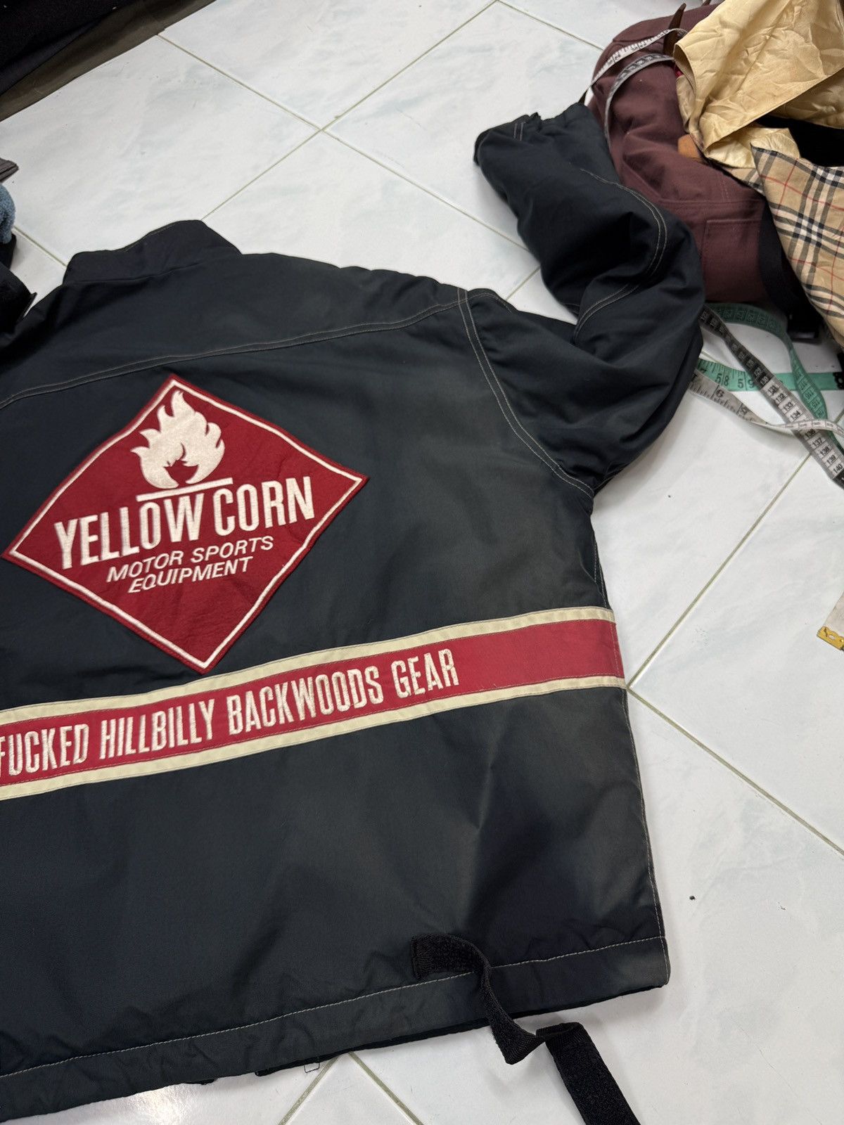 YELLOW CORN 🔥🔥🔥ARCHIVE YELLOW CORN BLACK JACKET Size US M / EU 48-50 / 2 - 14 Thumbnail