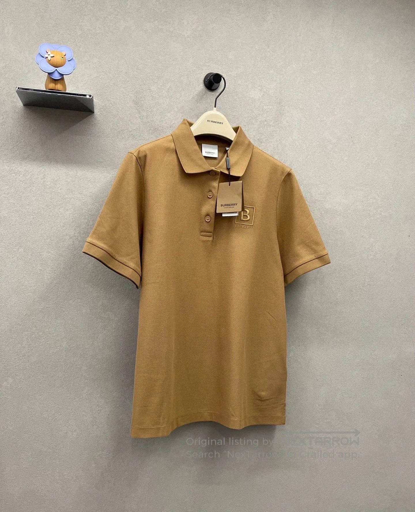 Burberry burberry brown short sleeve polo shirt. Size US XL / EU 56 / 4 - 3 Thumbnail