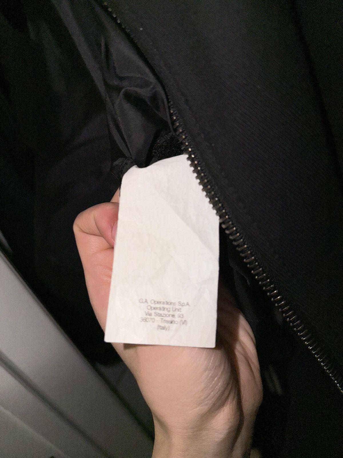 Emporio Armani FW12 Armani Asymmetrical Diagonal Zip Biker Jacket Size US M / EU 48-50 / 2 - 9 Thumbnail