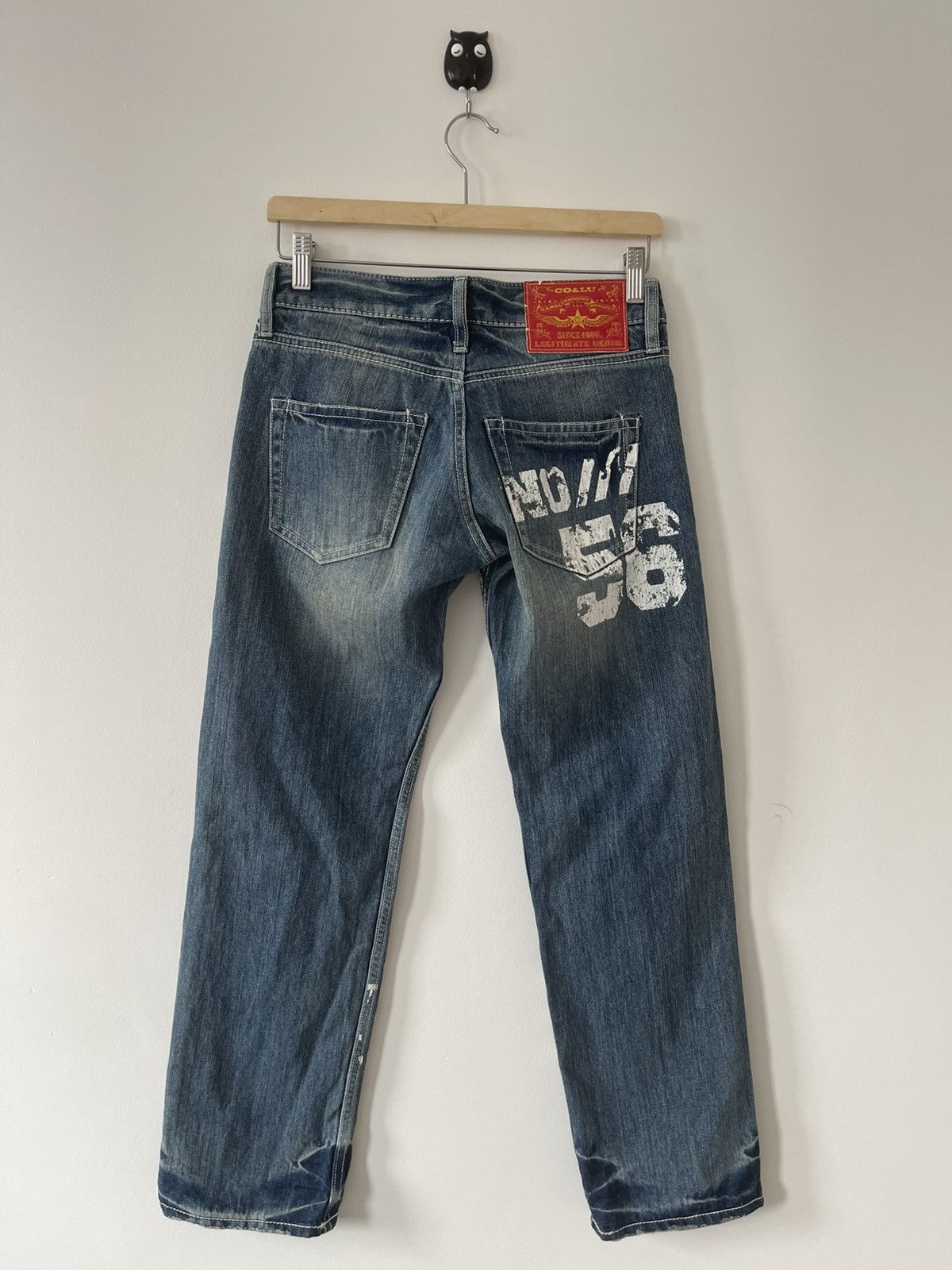 Japanese Brand Rare Vintage CO & LU Spell Out Paint Splatter Style Size US 28 / EU 44 - 10 Thumbnail
