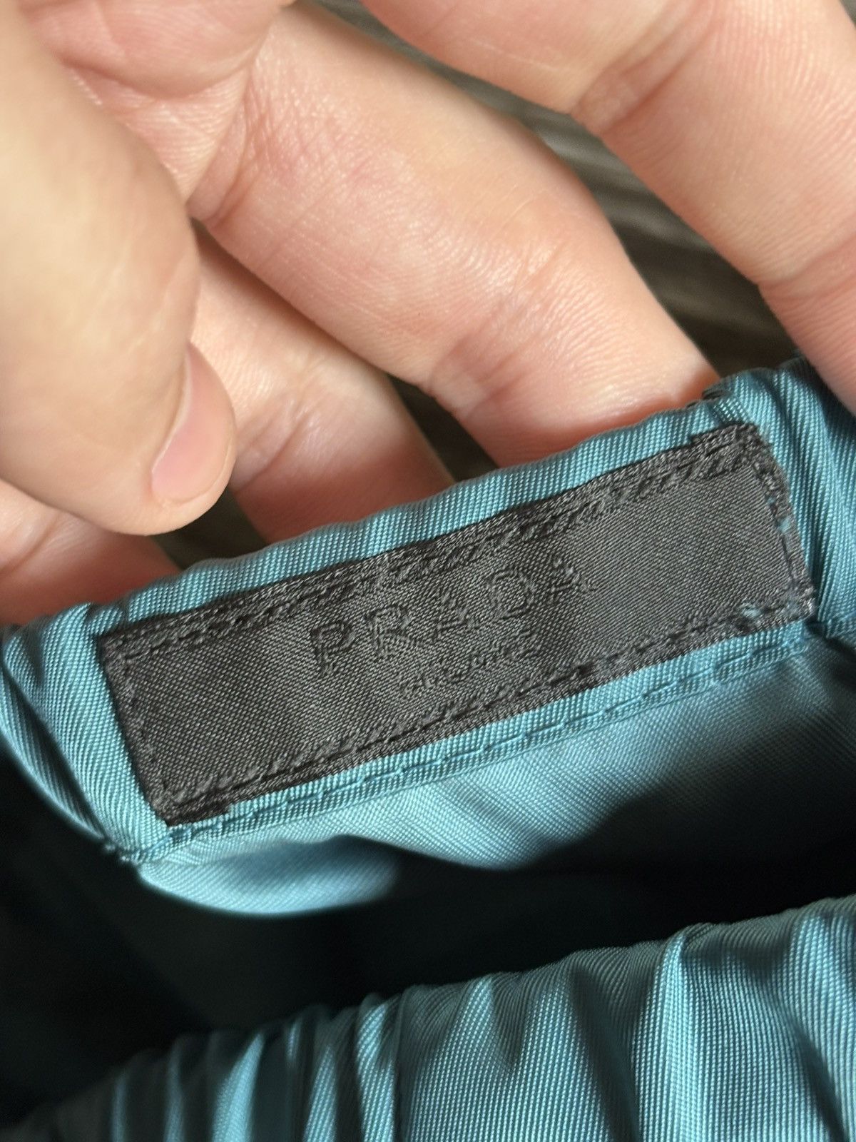 Prada Prada Re Nylon Pants Green Blue Size US 36 / EU 52 - 10 Thumbnail