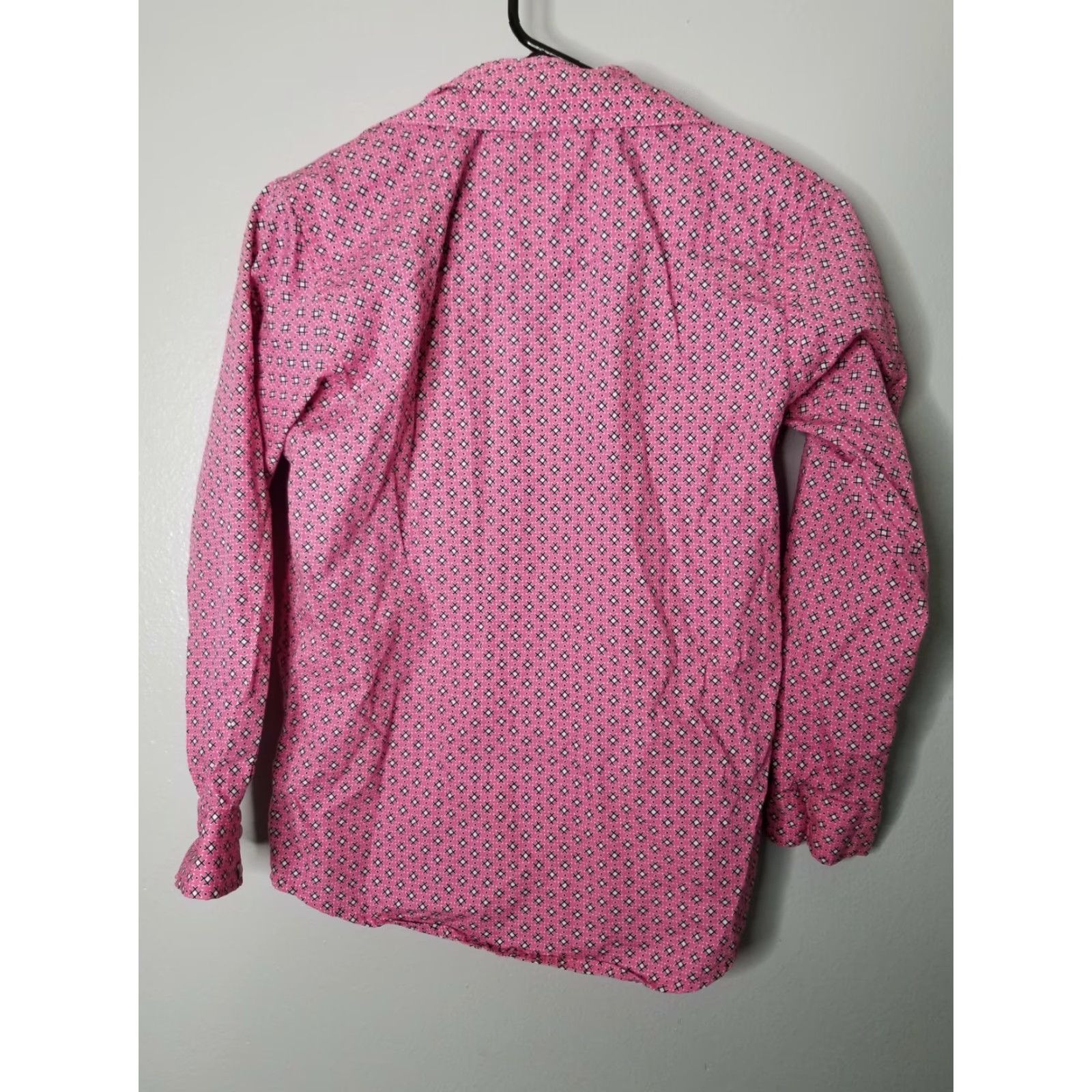 Wrangler Womens L Wrangler Pink Breast Cancer Awareness Pearl Snap Western Shirt Size L / US 10 / IT 46 - 3 Thumbnail
