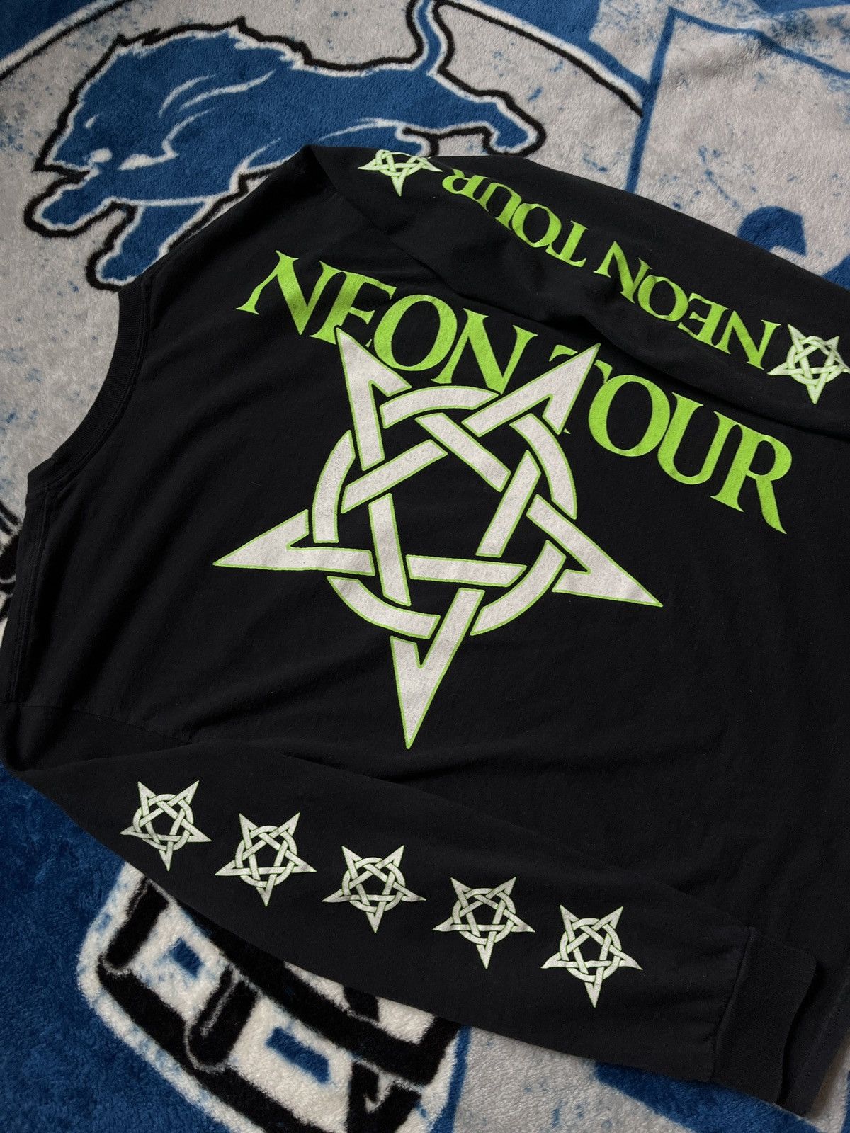 Playboi Carti Playboi Carti Neon Tour Anarchy Long Sleeve Tee M Size US M / EU 48-50 / 2 - 11 Thumbnail