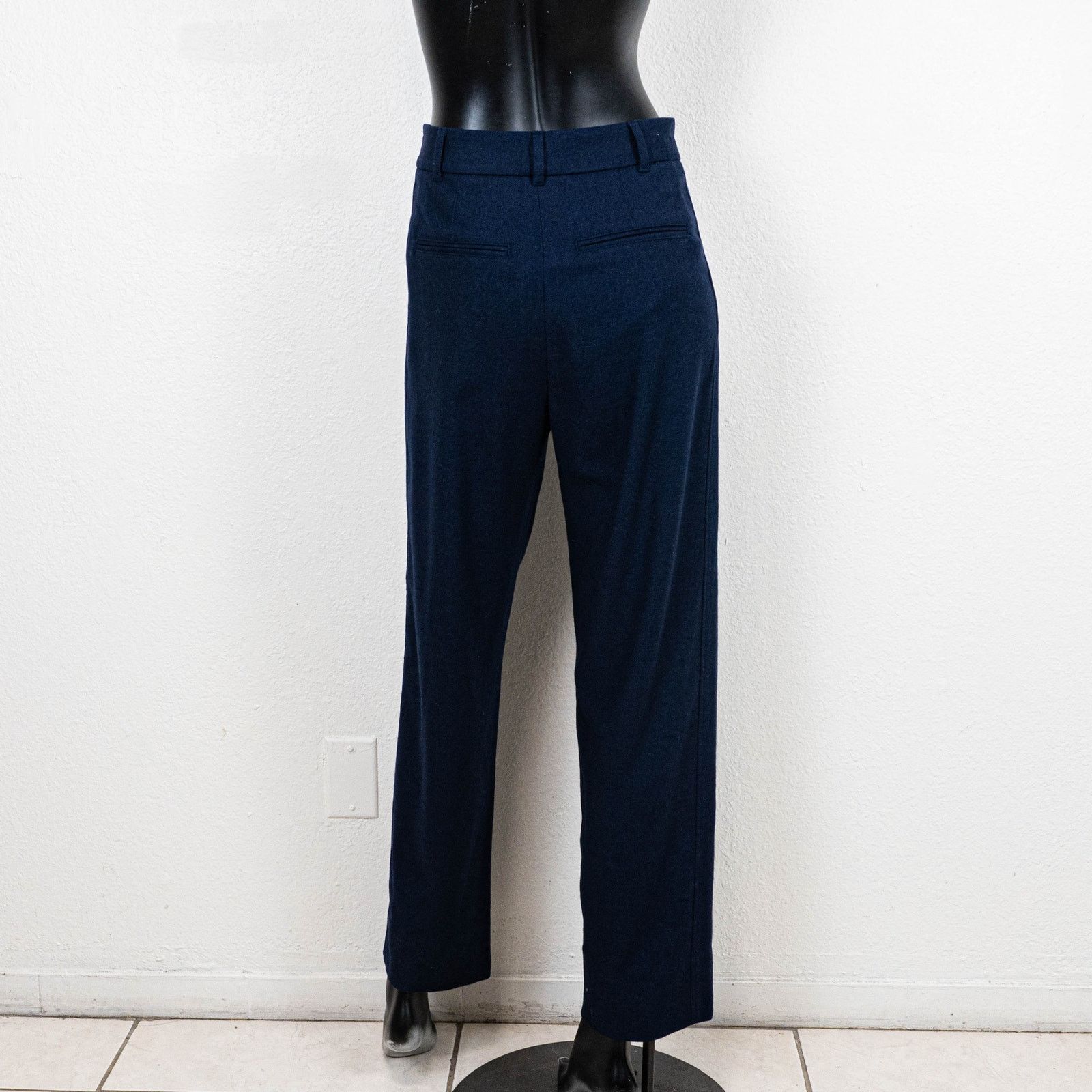 ME+EM ME+EM Pleat Front Pant Italian wool Deep indigo blue 6UK 2US Size 26" / US 2 / IT 38 - 5 Thumbnail