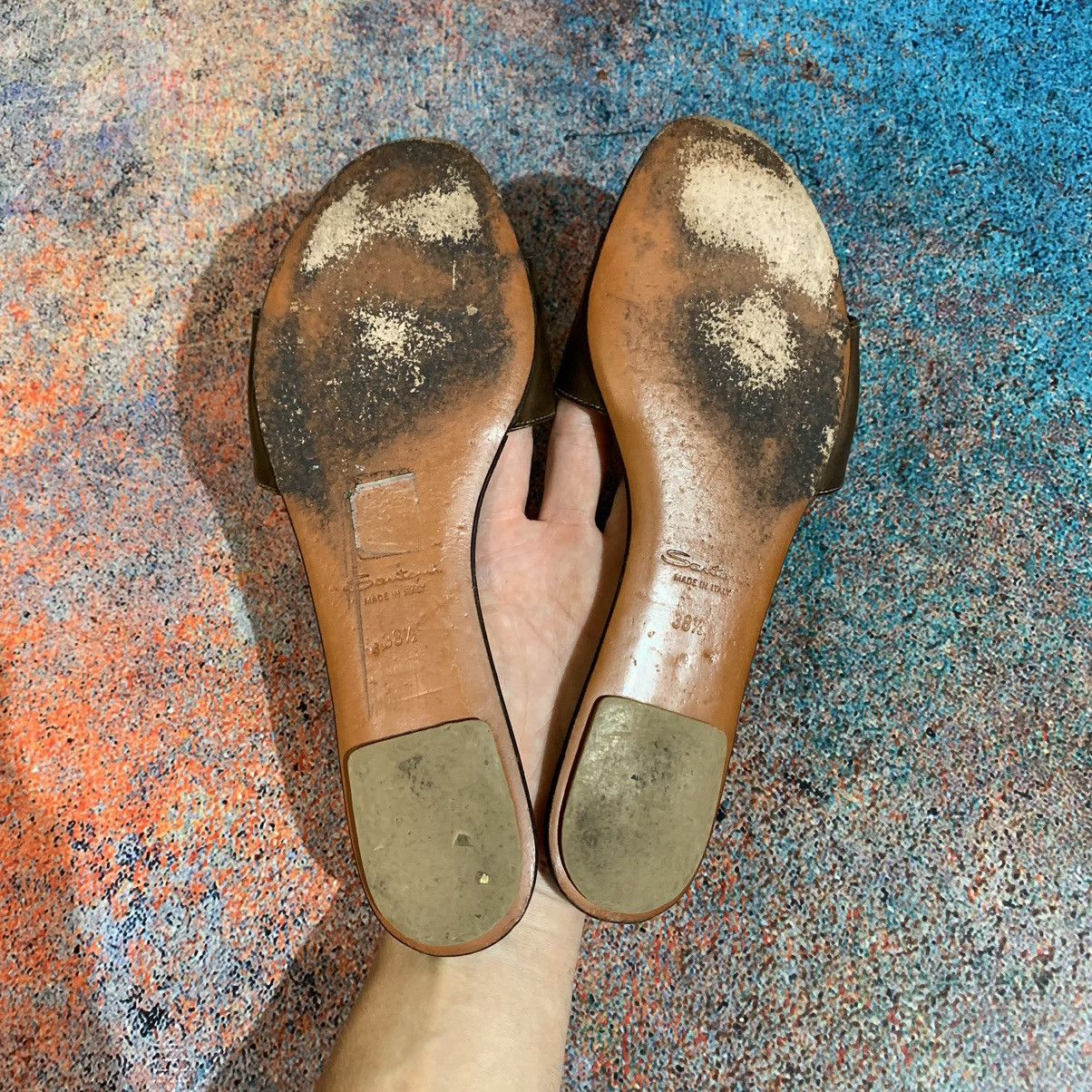 Santoni Women’s Santoni Leather Slippers size 38.5 Size US 8.5 / IT 38.5 - 8 Thumbnail