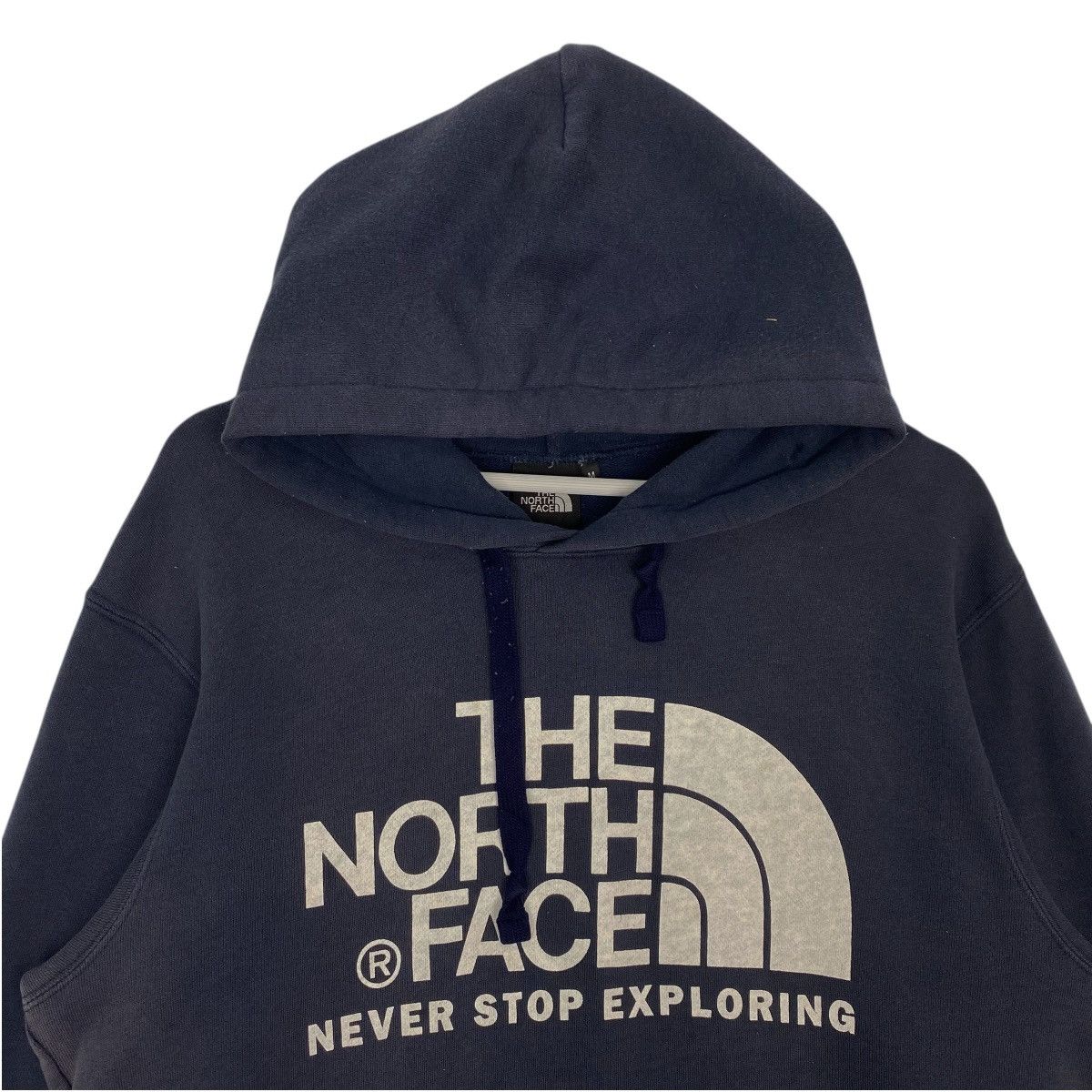 Vintage Vintage The North Face Hoodie Sweater Navy Faded Jumper SzM Size US M / EU 48-50 / 2 - 4 Thumbnail