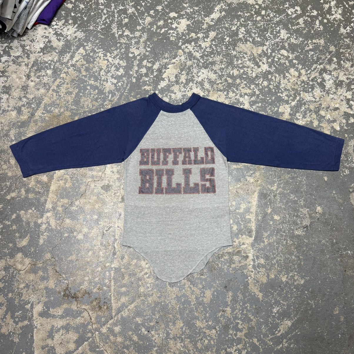 NFL Vintage Buffalo Bills NFL Logo 7 Baby Tshirt 70s 80s Size US XXS / EU 40 - 8 Thumbnail