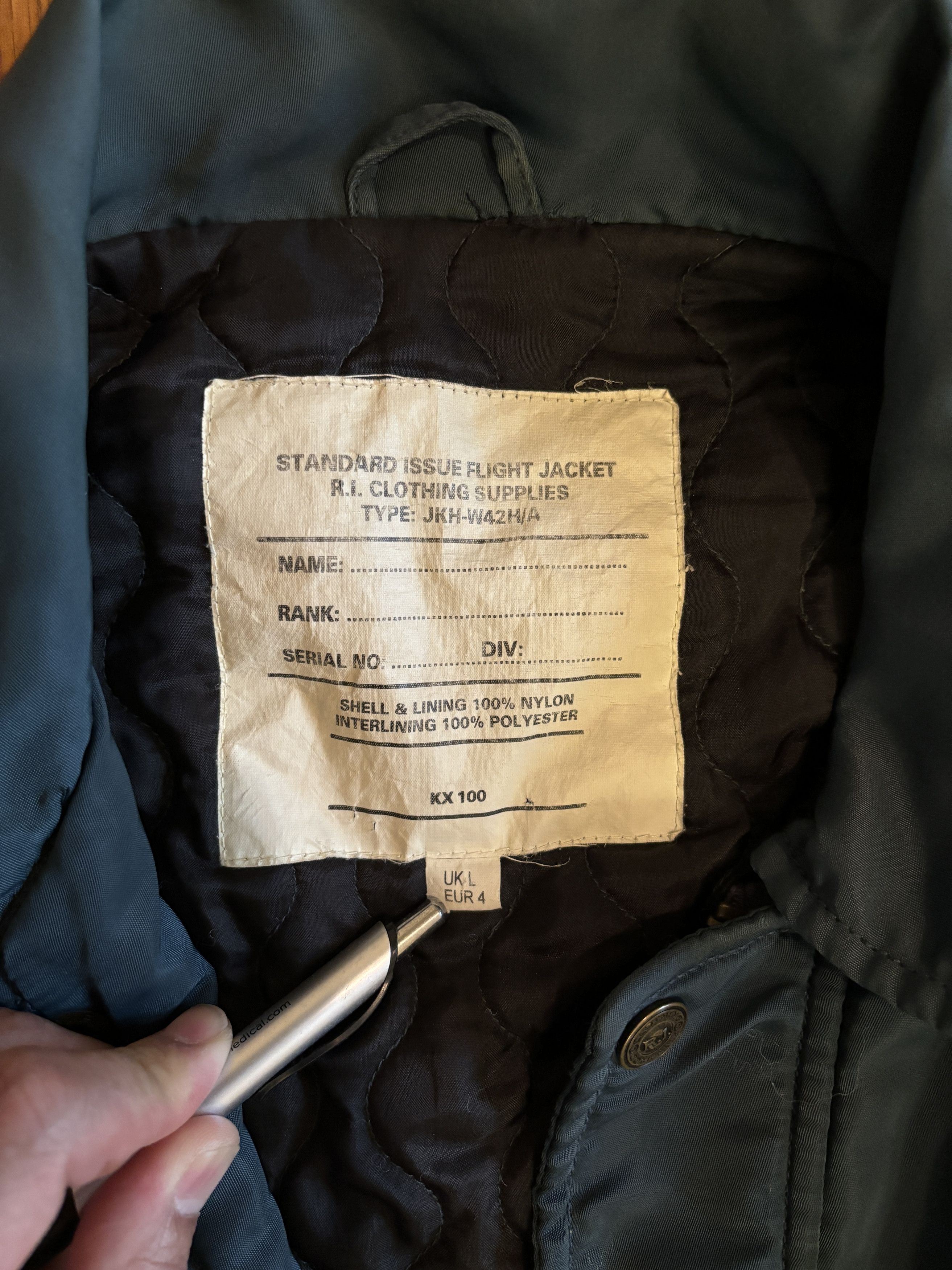 Alpha Industries vintage flight jacket Size US L / EU 52-54 / 3 - 11 Thumbnail