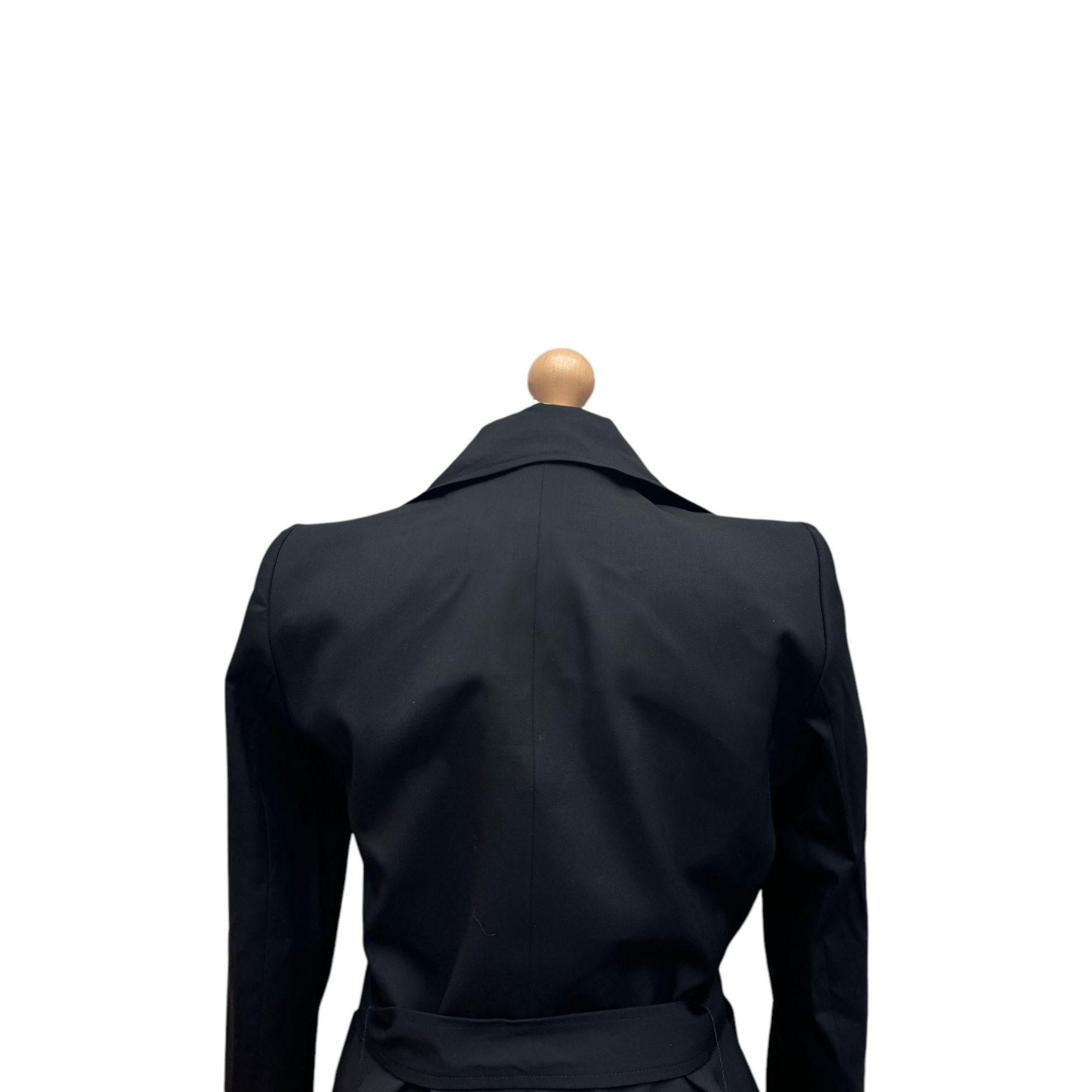 Yves Saint Laurent Black Saharian Wool Suit Size XS / US 0-2 / IT 36-38 - 7 Thumbnail