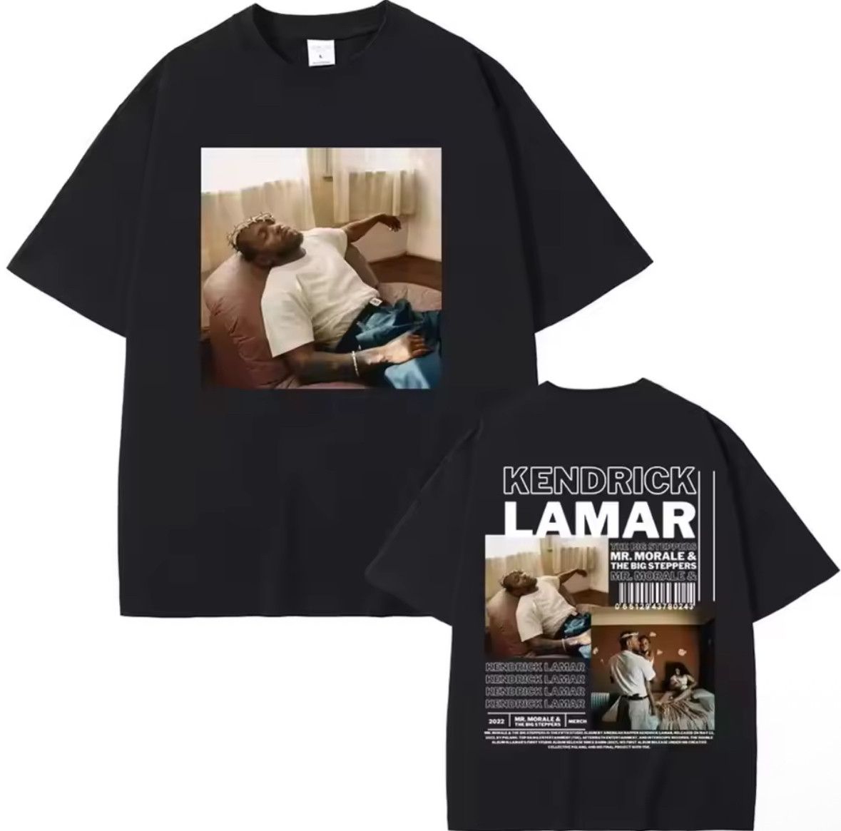 Vintage Vintage Superstar Kendrick Idol Graphic Black T-Shirt Size US XL / EU 56 / 4 - 1 Thumbnail