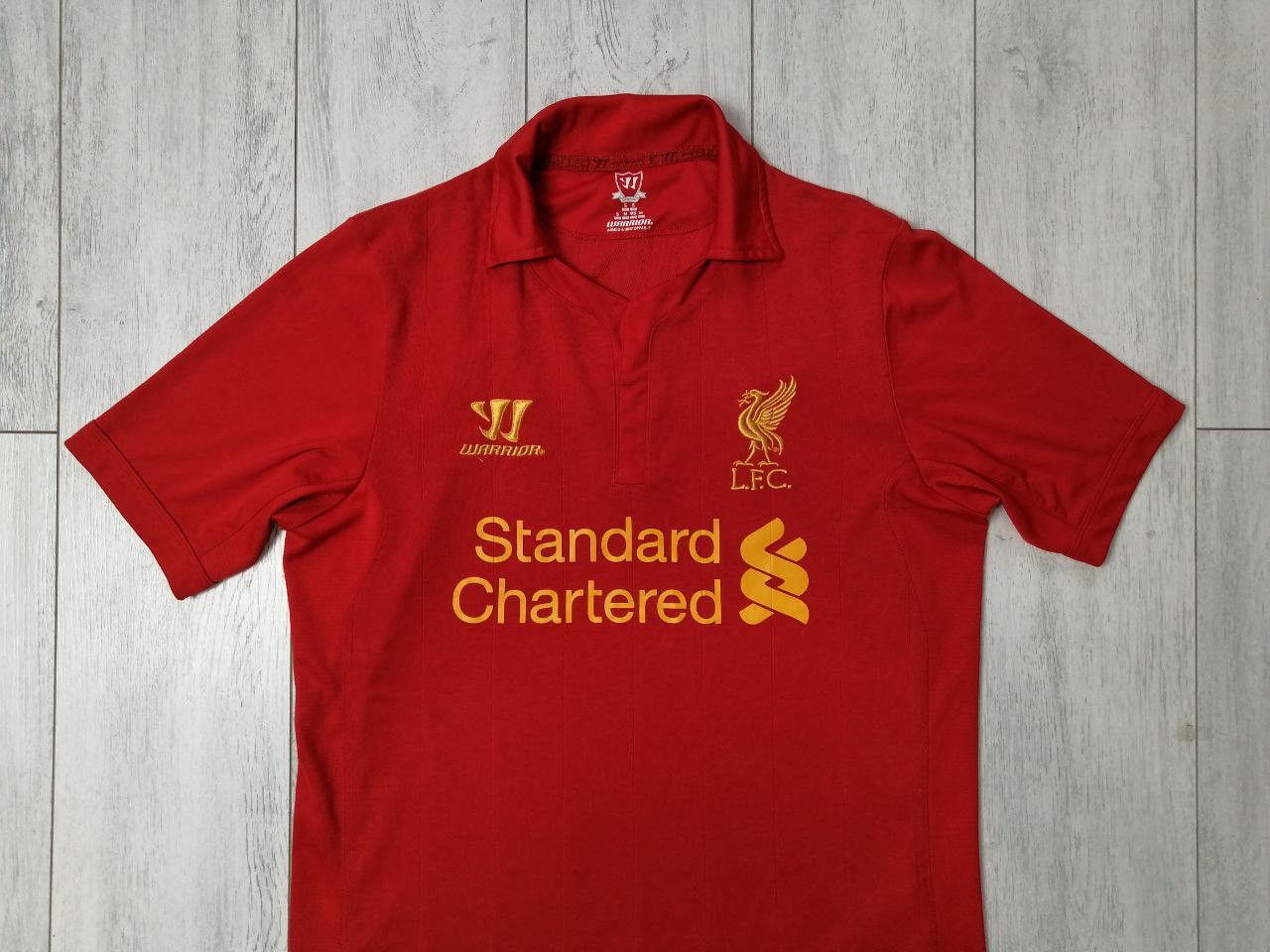 Vintage Liverpool FC 2012-13 Home Soccer Jersey Warrior Men’s Size US S / EU 44-46 / 1 - 3 Thumbnail