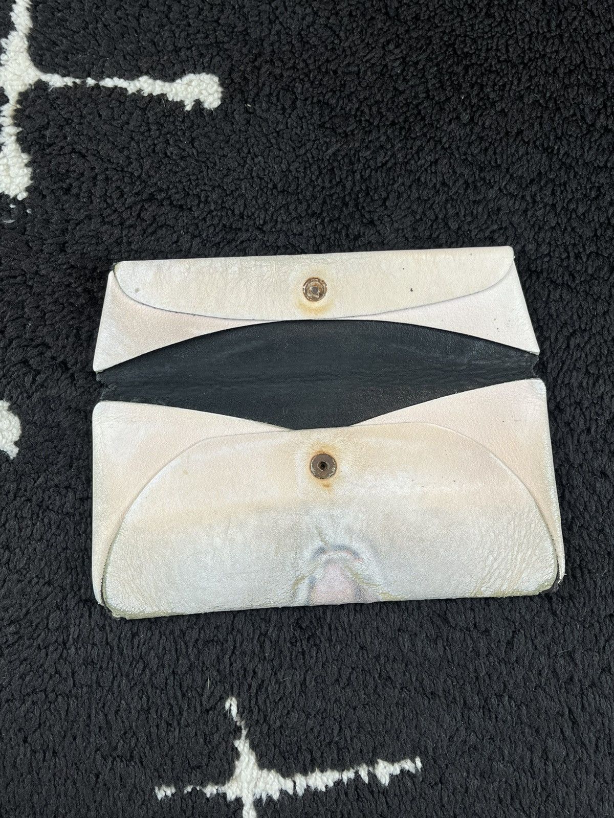 Maison Margiela FW08 Margiela Airbrushed Wolf Snap Pouch Wallet Fox Tiger Size ONE SIZE - 3 Thumbnail