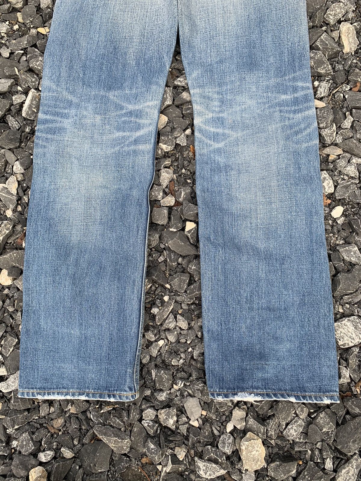Other JAPANESE BRAND MACPHEE SELVEDGE BUTTON FLY DISTRESSED DENIM Size US 31 - 10 Thumbnail
