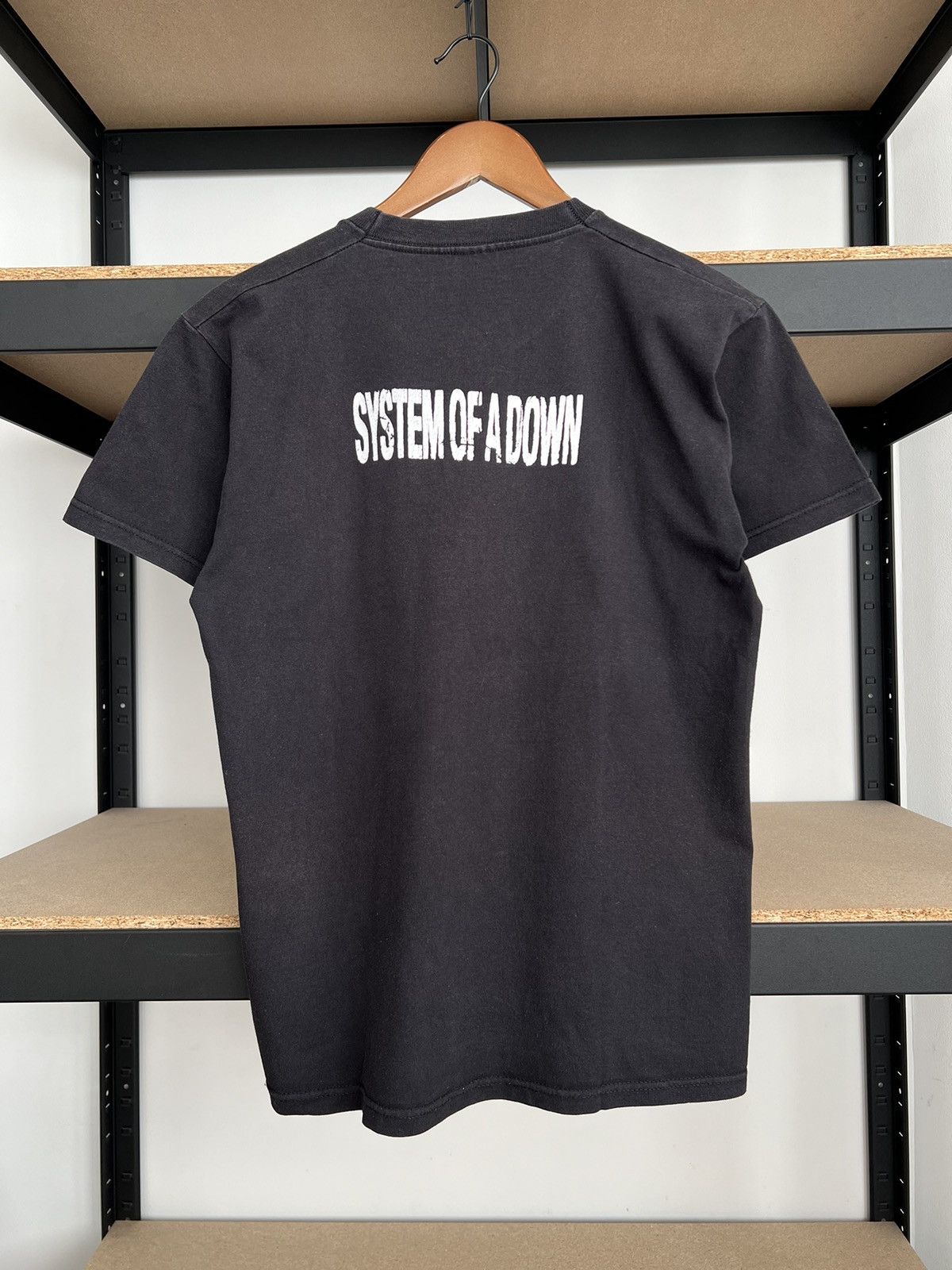 Band Tees Vintage 2000s System of a Down Toxicity Black T-shirt Size US M / EU 48-50 / 2 - 3 Thumbnail