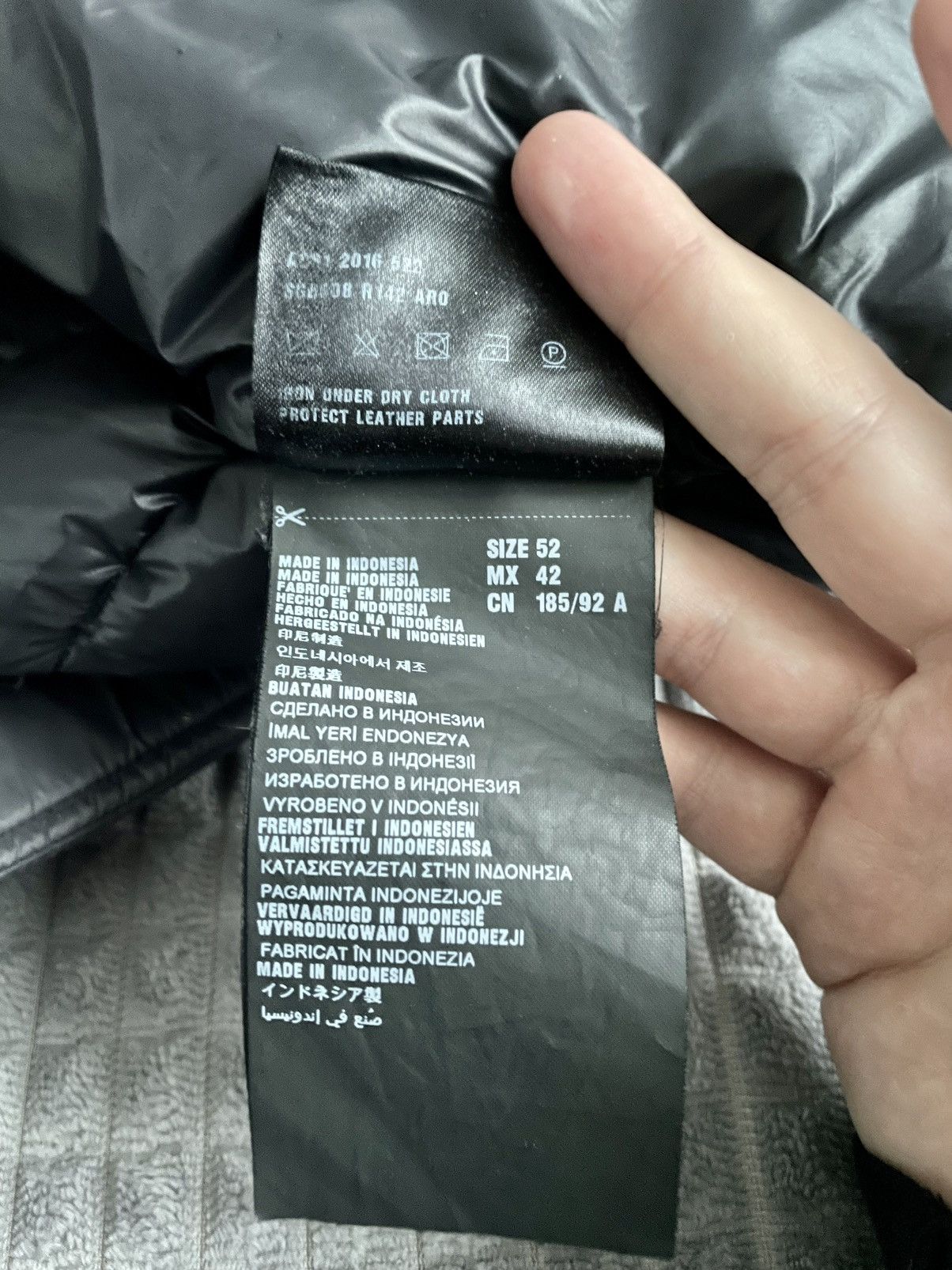 Prada Prada Quilted Sport Biker Down Puffer Moto Jacket Size 52 Size US L / EU 52-54 / 3 - 12 Thumbnail
