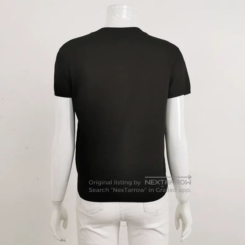 Hermes Hermes Multicolor silk short sleeve knitted top Size XS / US 0-2 / IT 36-38 - 2 Thumbnail